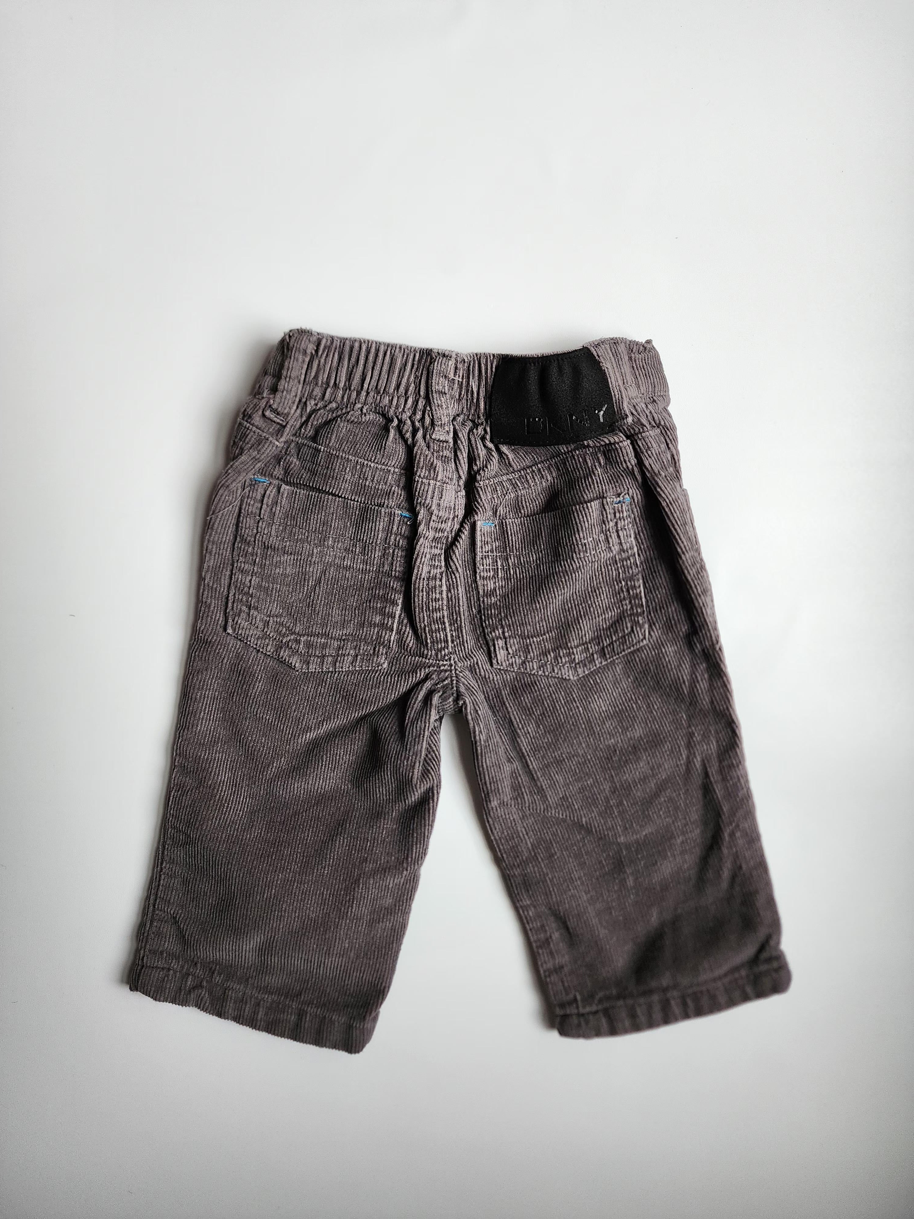 Pantalon DKNY – 3‑6 mois – Gris – 100 % coton – Bon état