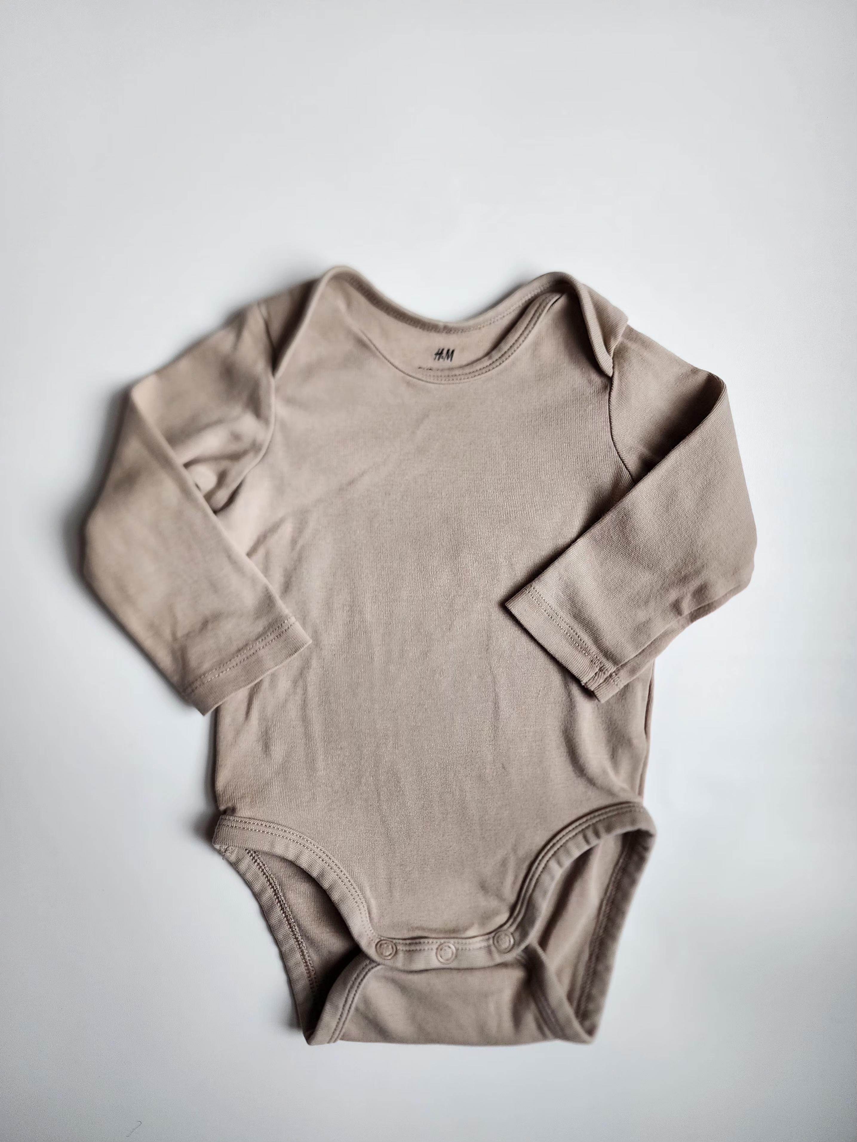 Body manches longues H&M – 4-6 mois – Très bon état