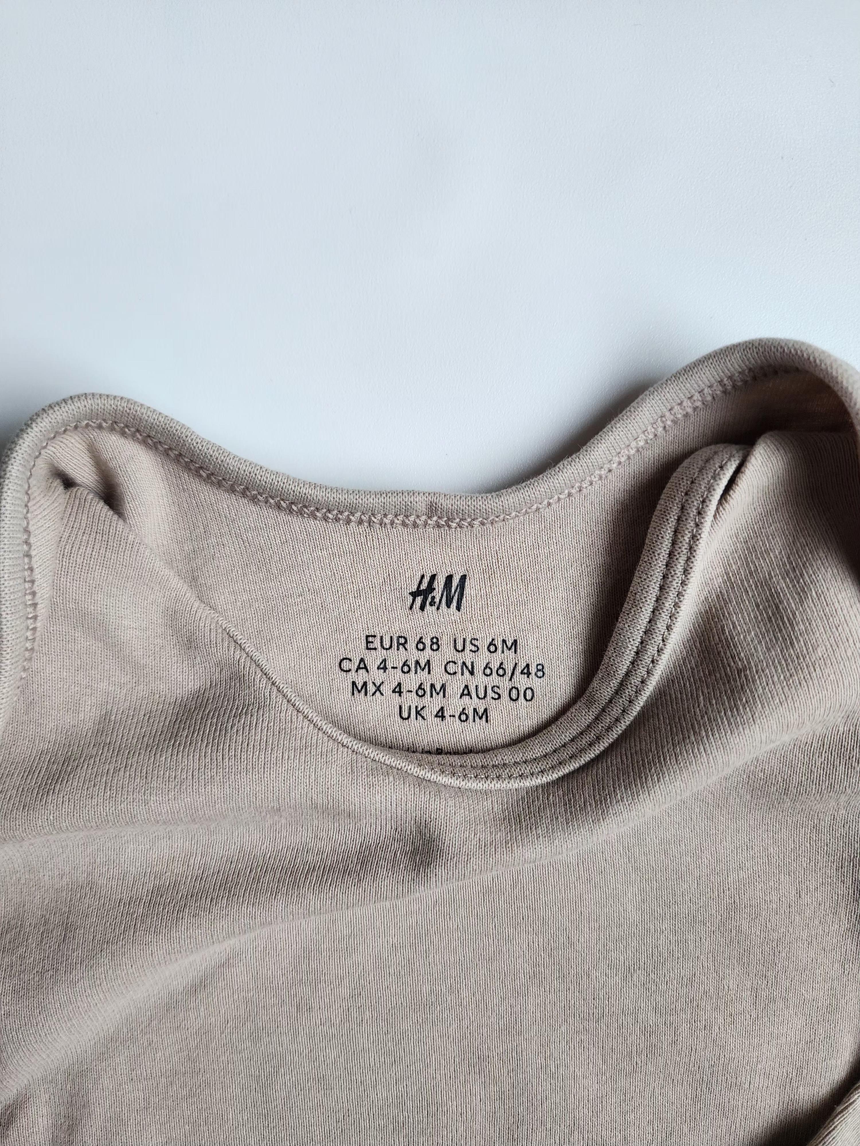 Body manches longues H&M – 4-6 mois – Très bon état