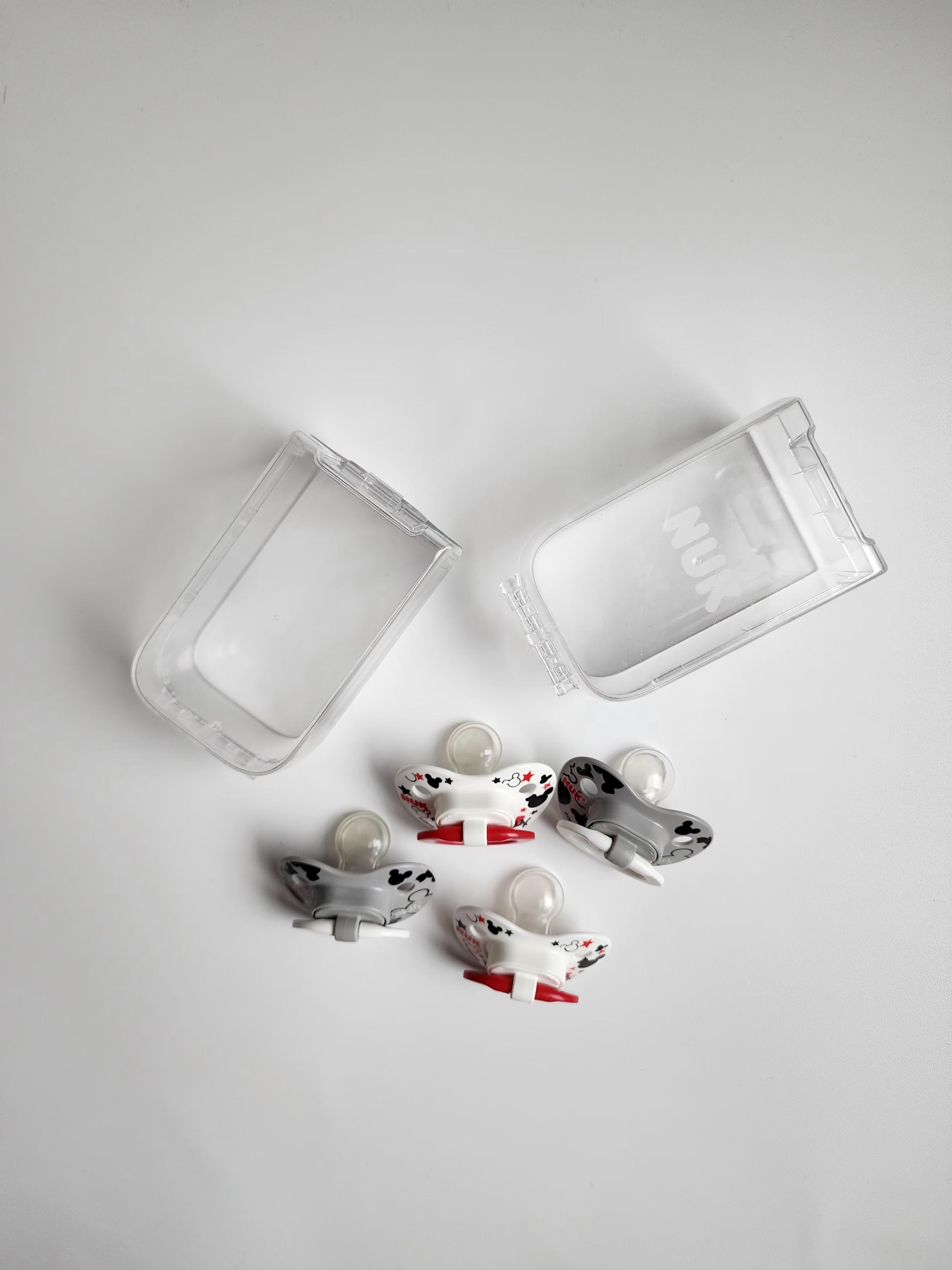 Lot de 4 tétines NUK – Disney Mickey – 0-6 mois – Neuve