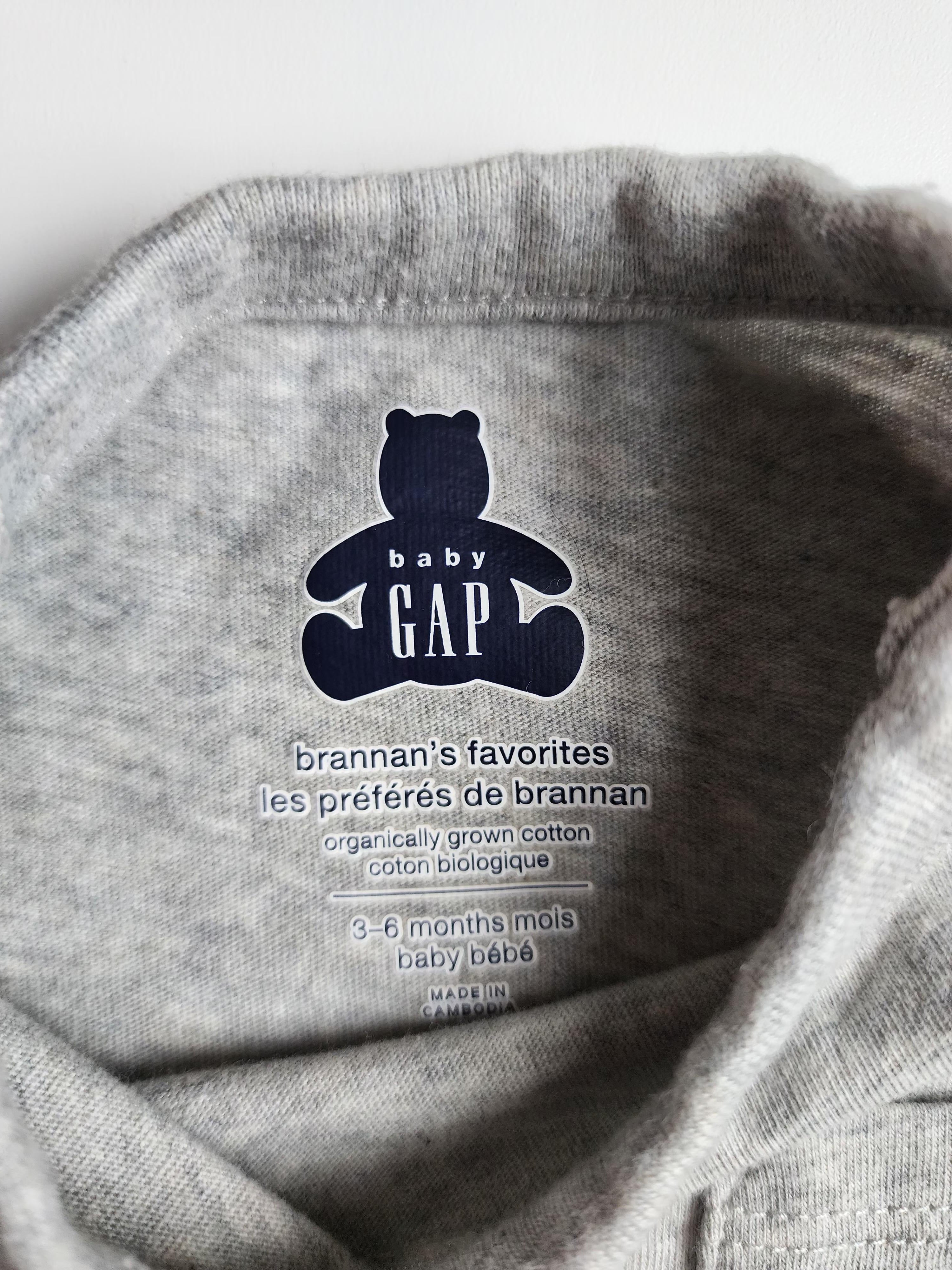 Body manches longues BabyGap  – 3-6 mois mois – Coton bio – trés bon état