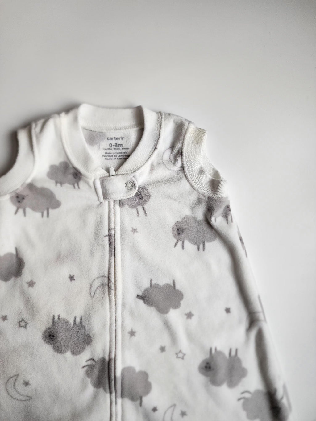 Gigoteuse sans manches polaire Carter’s – 0–3 mois – Bon état