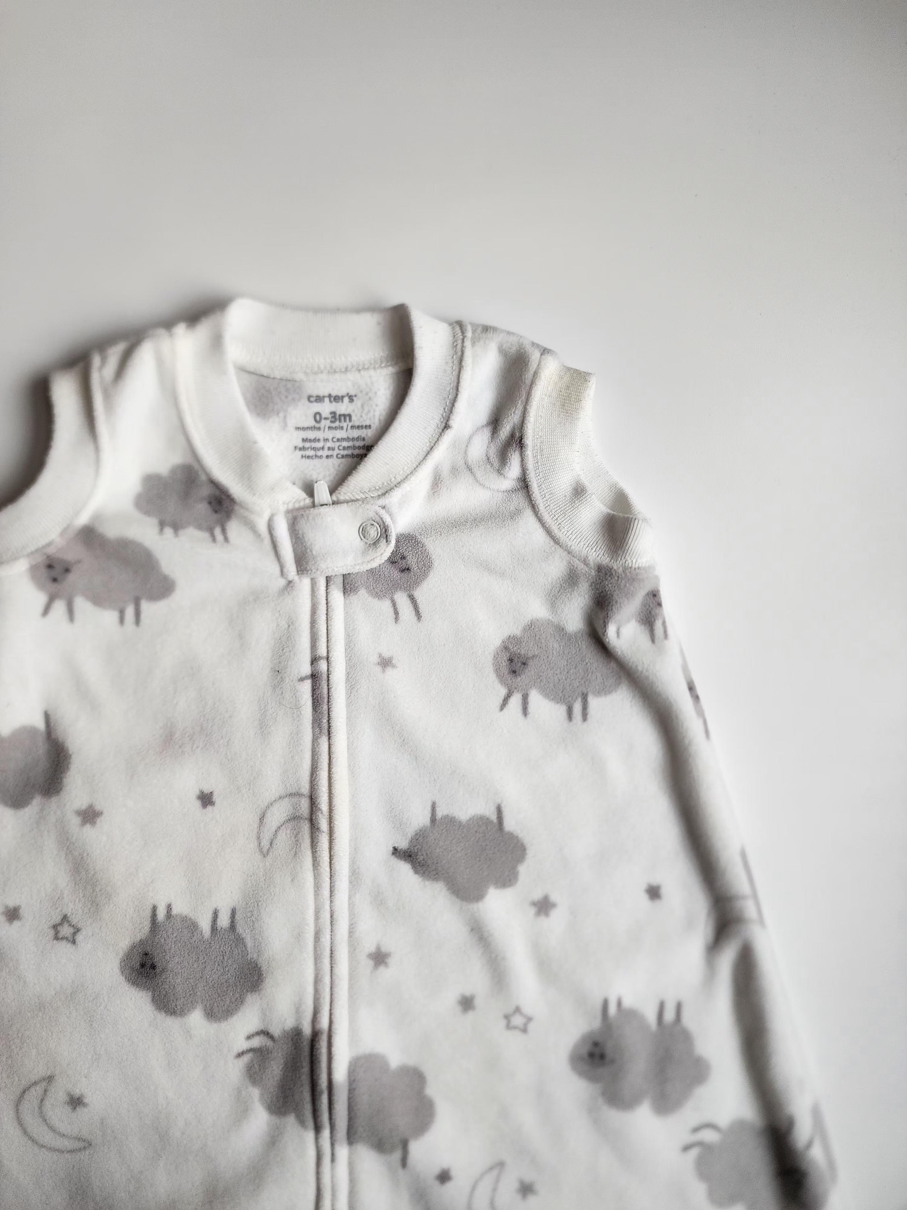 Gigoteuse sans manches polaire Carter’s – 0–3 mois – Bon état