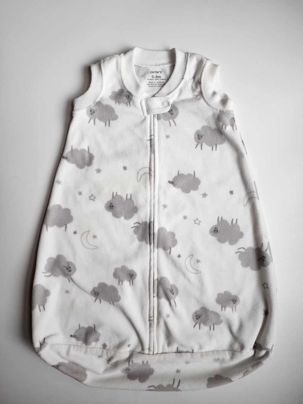 Gigoteuse sans manches polaire Carter’s – 0–3 mois – Bon état