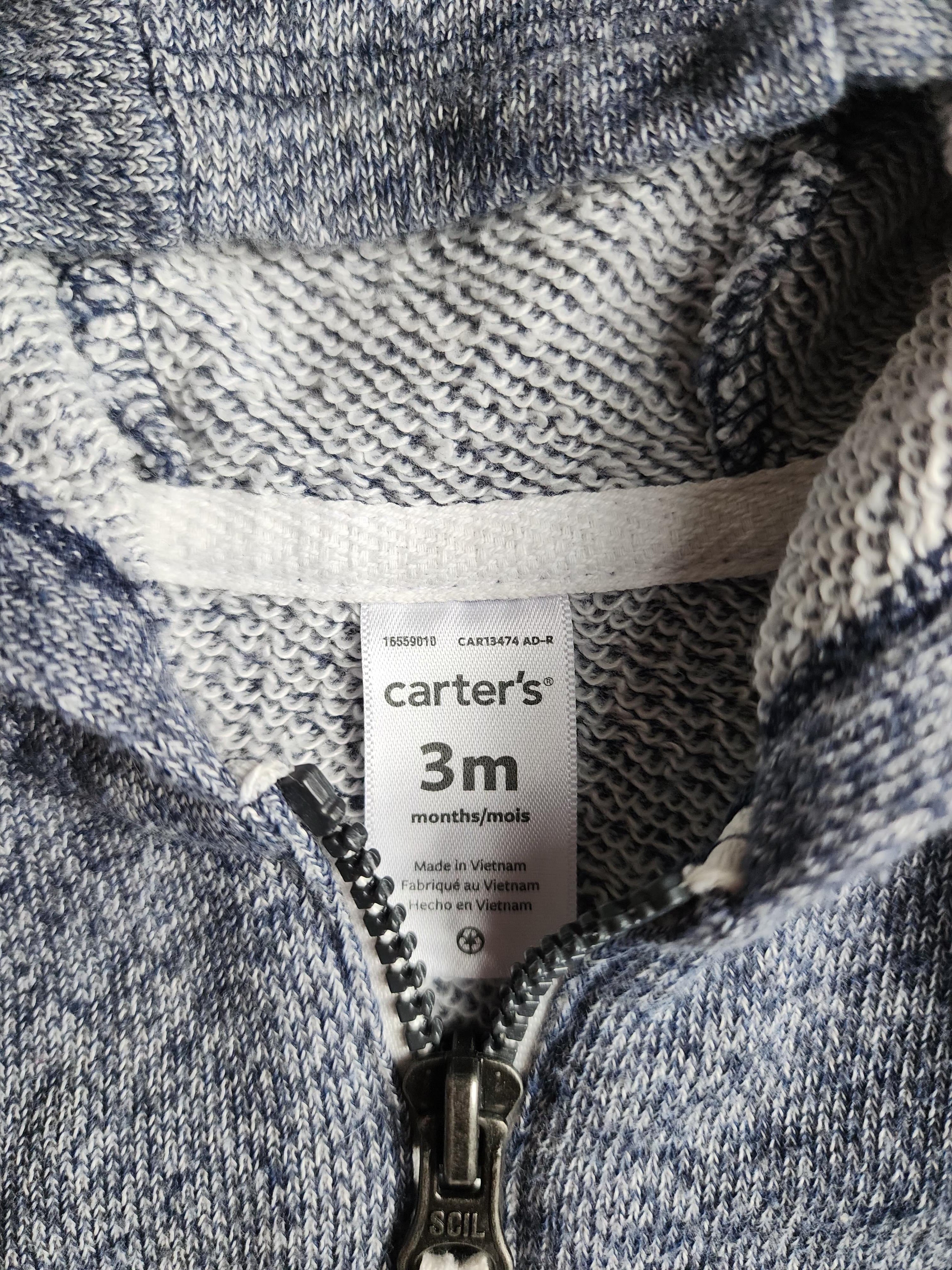 Veste à capuche Carter’s – 3 mois – Bon état