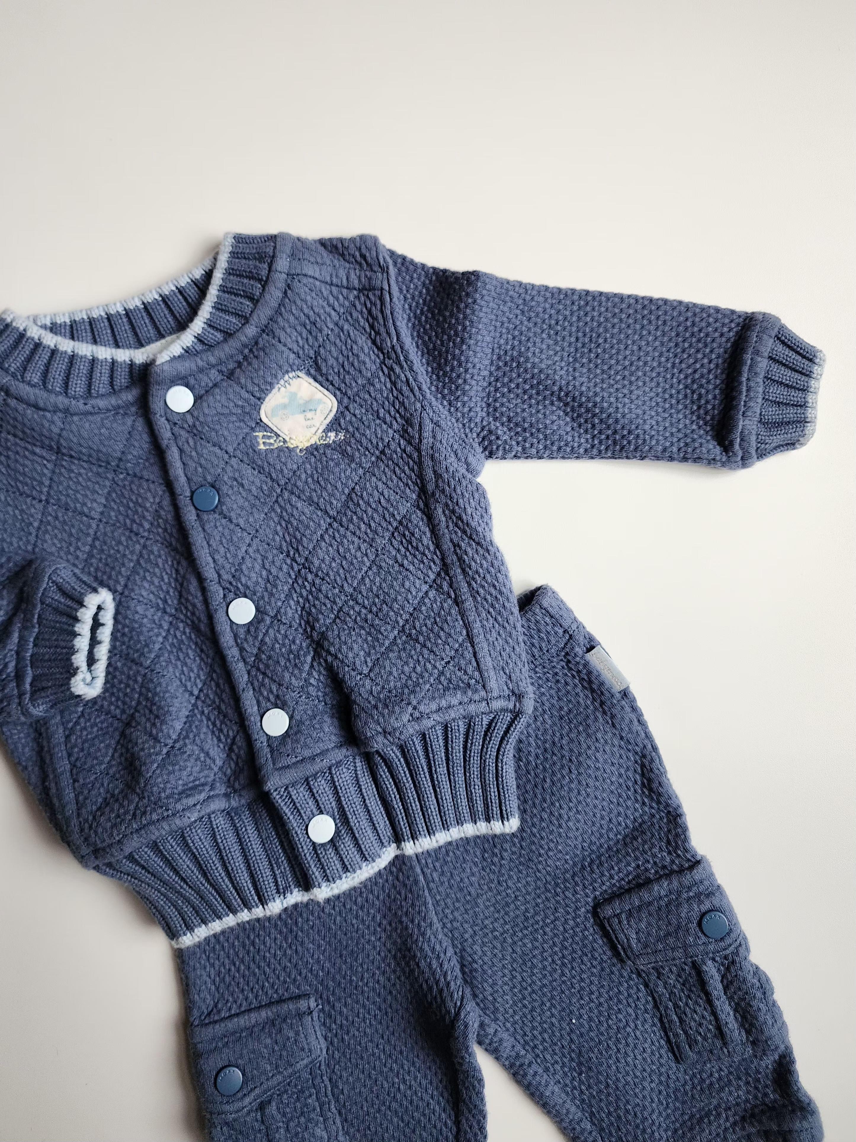 Ensemble 0–3 mois MEXX – Bleu – Très bon état