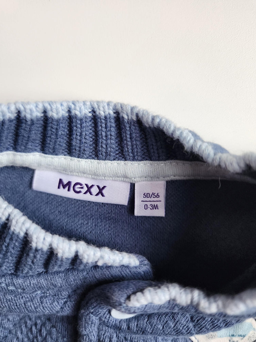 Ensemble 0–3 mois MEXX – Bleu – Très bon état