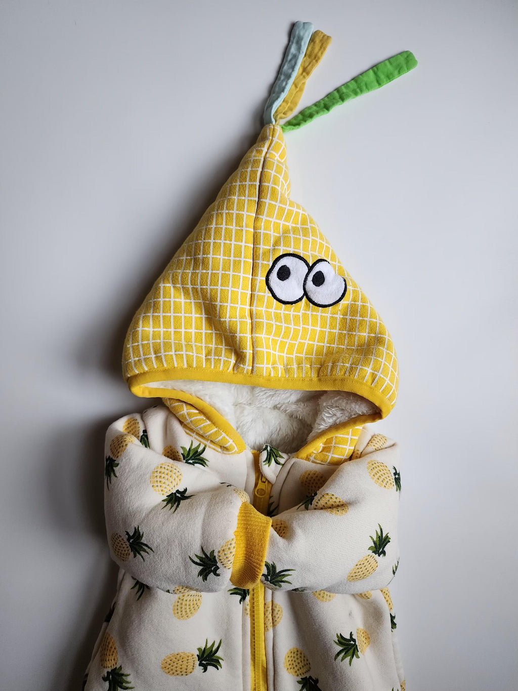 Combinaison polaire Ananas – Taille 66 (3 mois) – Très bon état