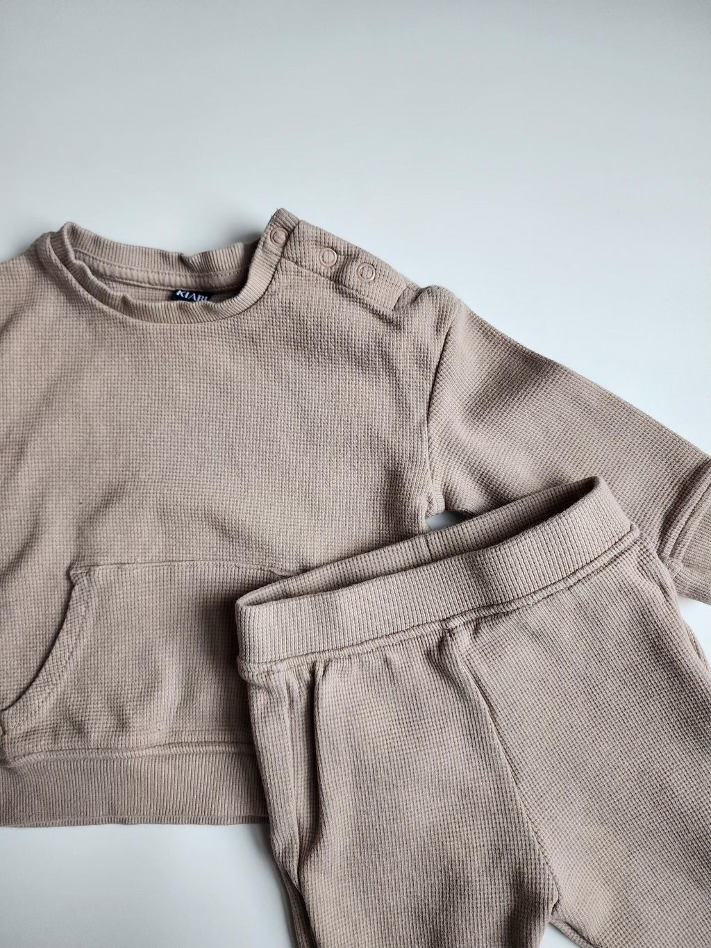 Ensemble Kiabi – 12 mois – Marron clair – État neuf