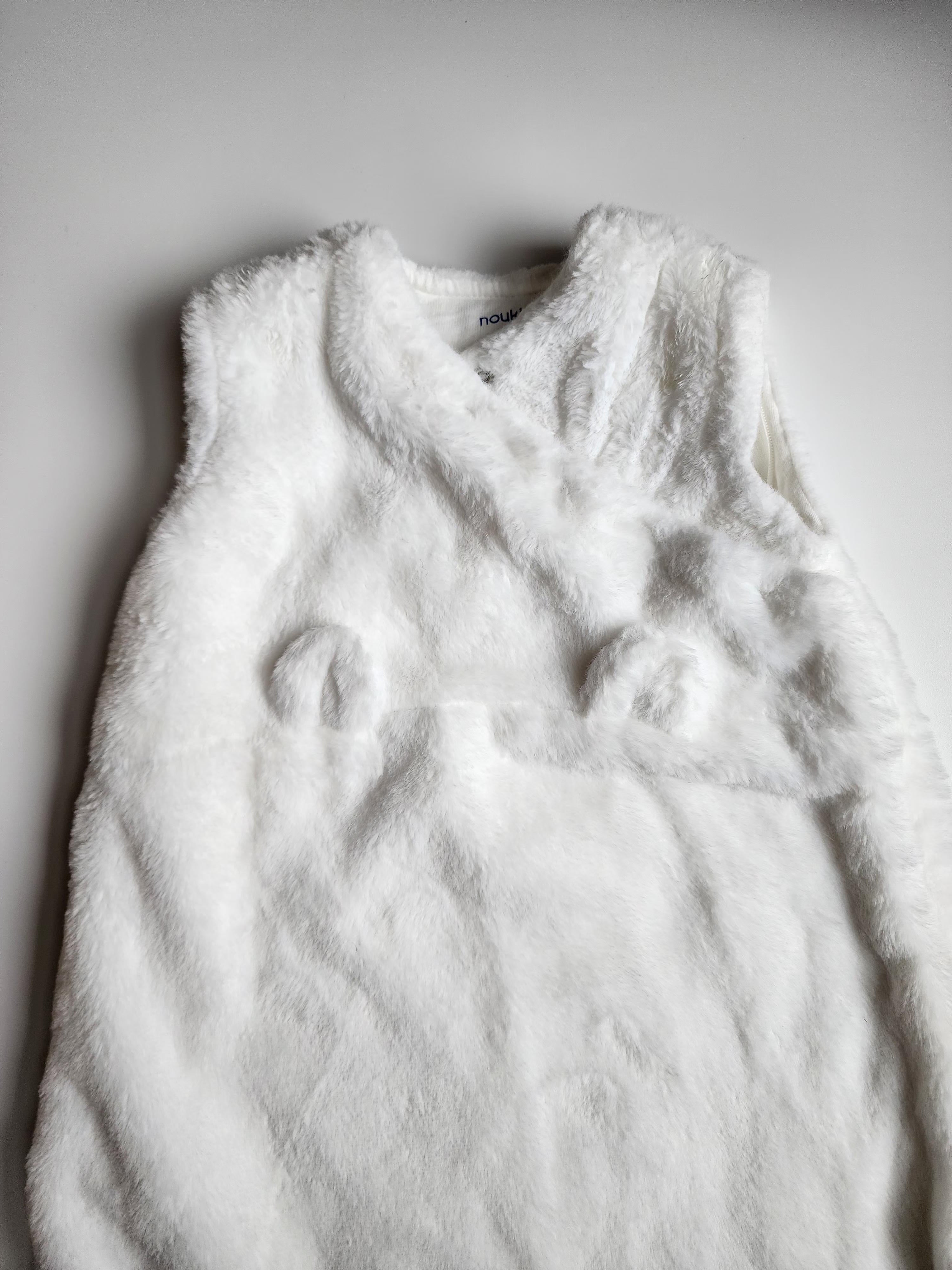 Gigoteuse Noukie’s – Manches détachables Zip – 1-6 mois – Chaude – État neuf