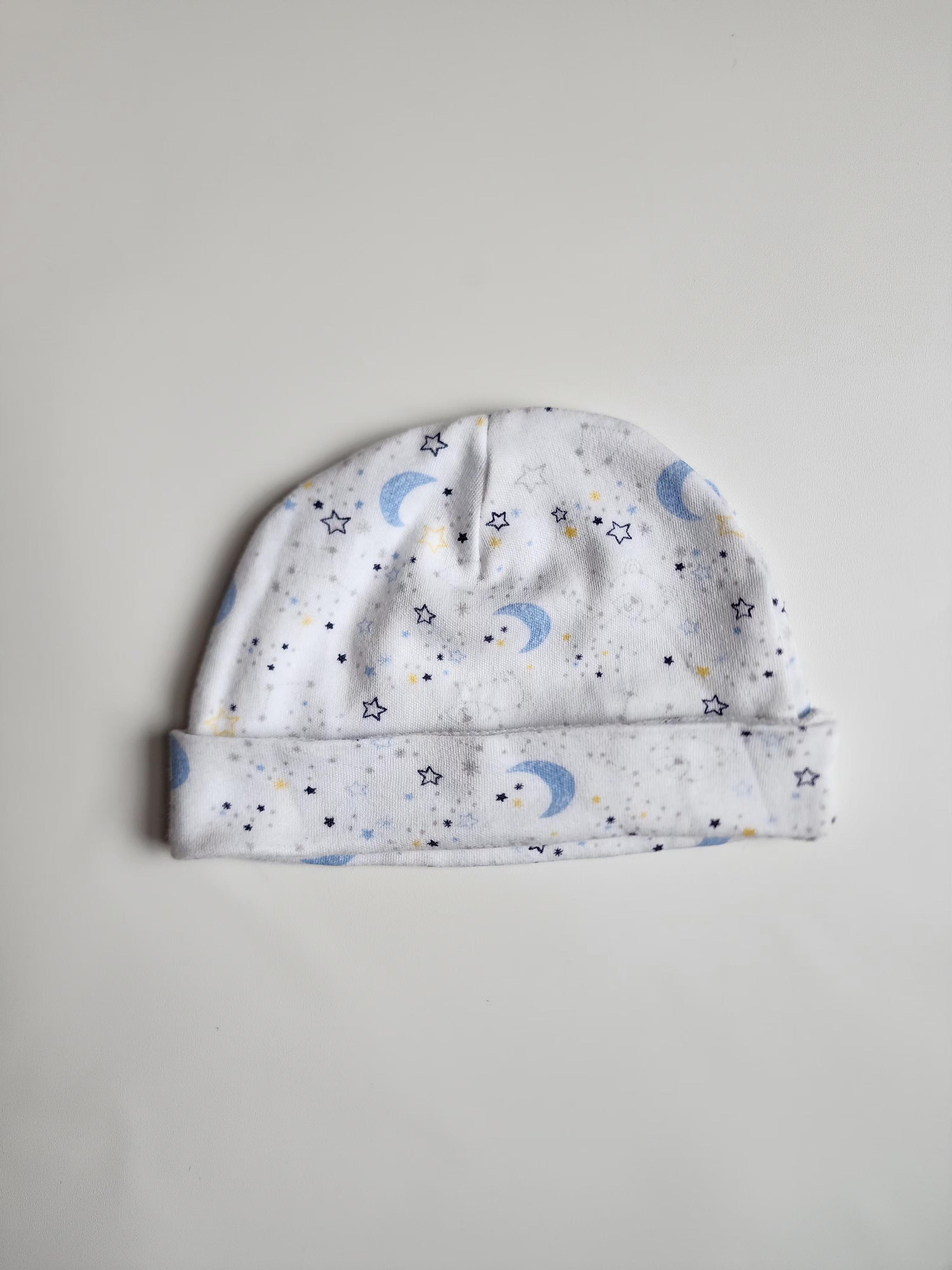 Bonnet Georges – 0–9 mois – 100 % coton – Très bon état