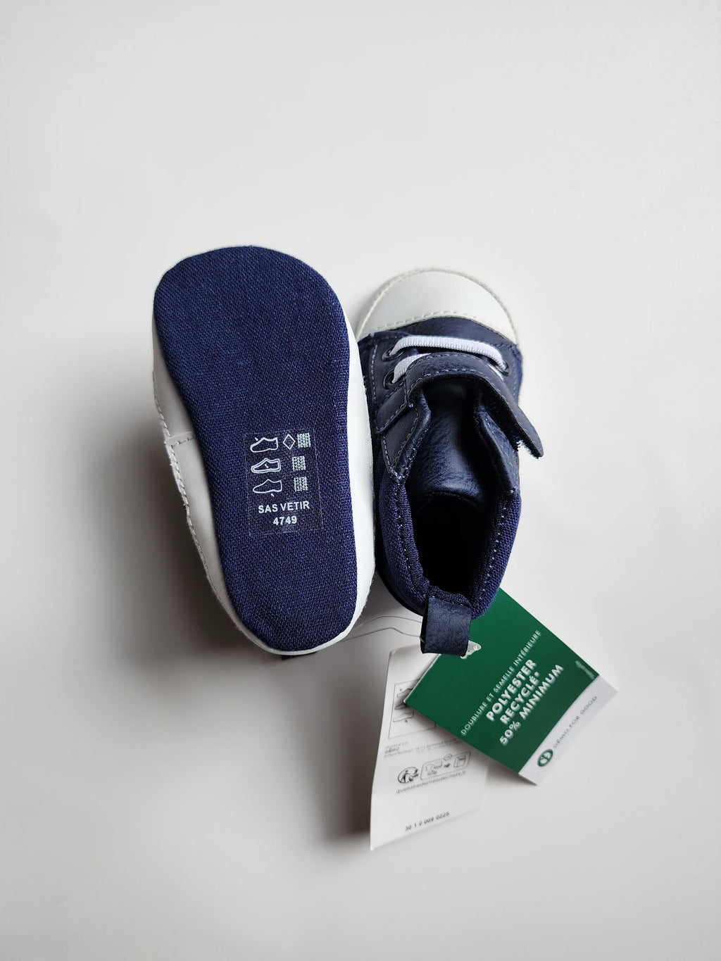 Chaussures Gémo – 6-12 mois – Neuf avec étiquette