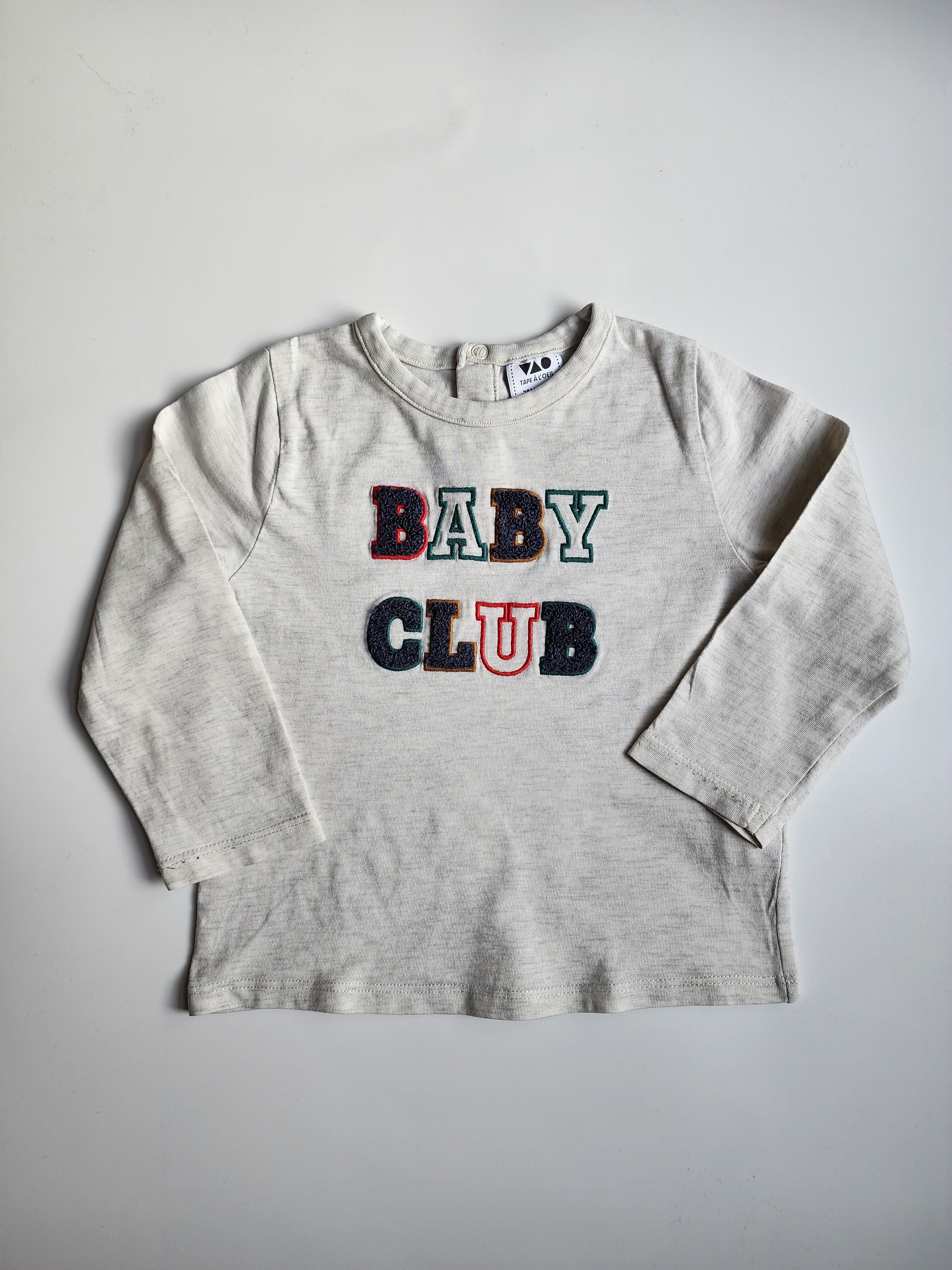 Polo manches longues Tape à l’œil – 24 mois – Très bon état