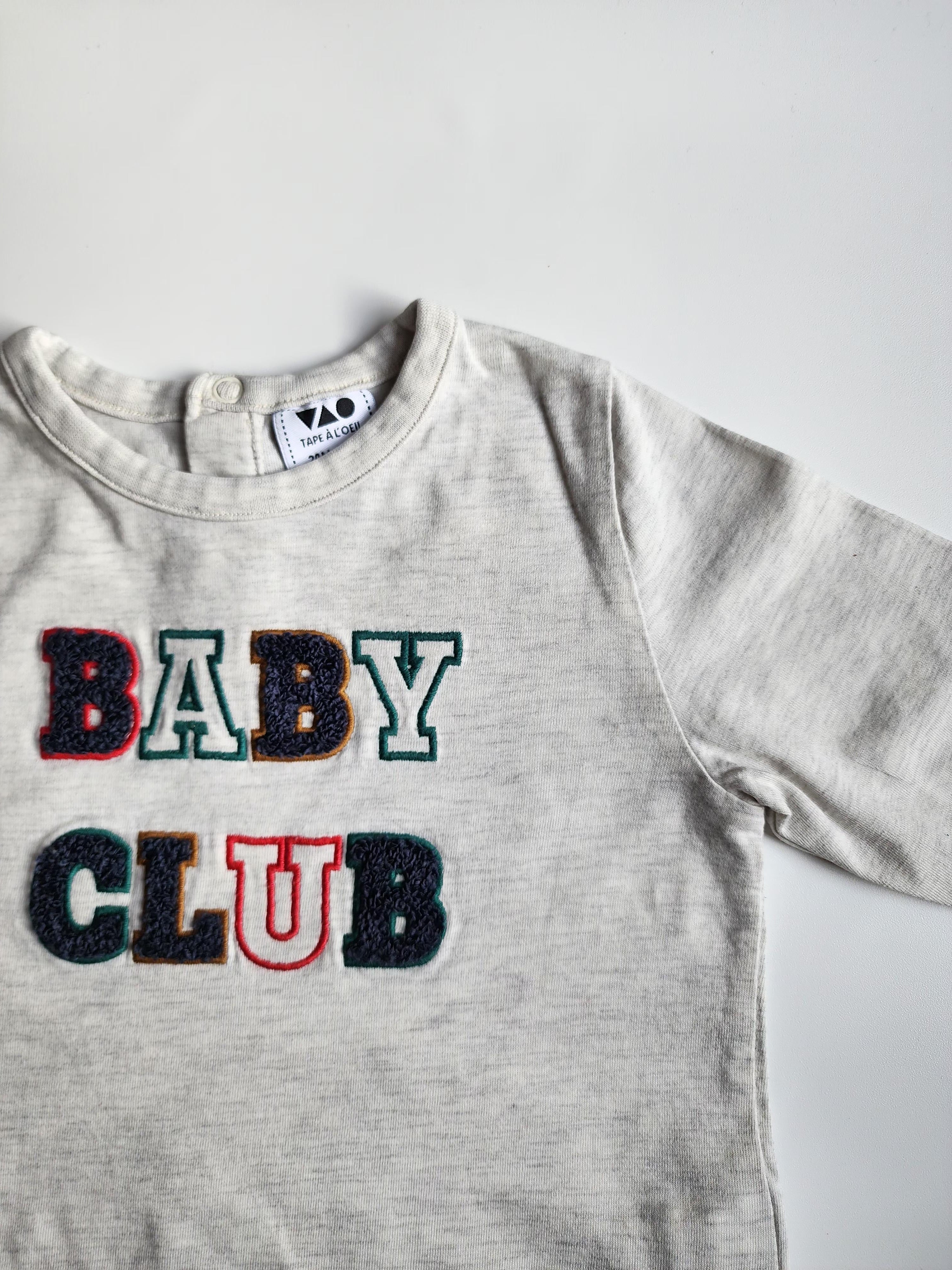 Polo manches longues Tape à l’œil – 24 mois – Très bon état