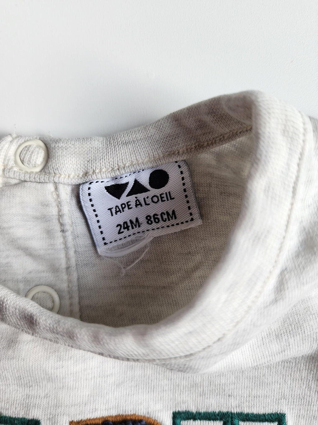 Polo manches longues Tape à l’œil – 24 mois – Très bon état