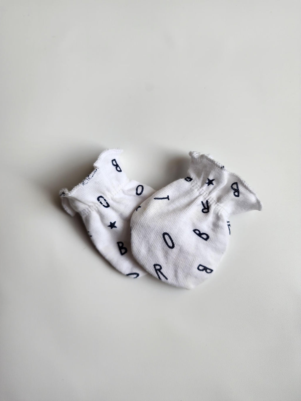 Petit Lem - Gants bébé 100% coton - Taille unique - Très bon état