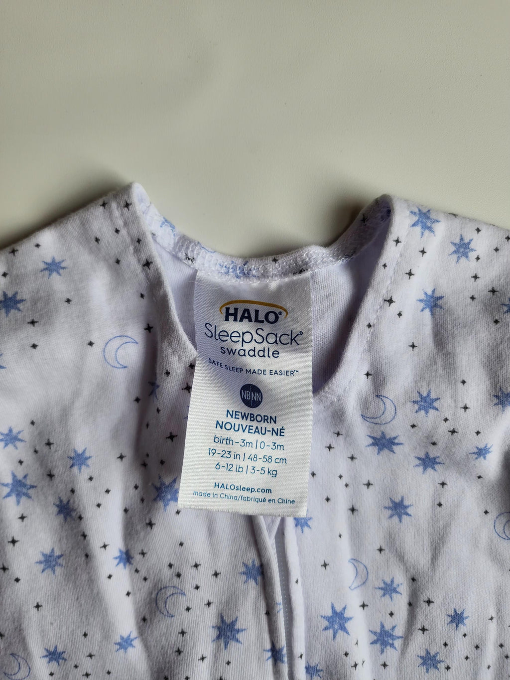 Gigoteuse Halo – 0-3 mois – très bon état