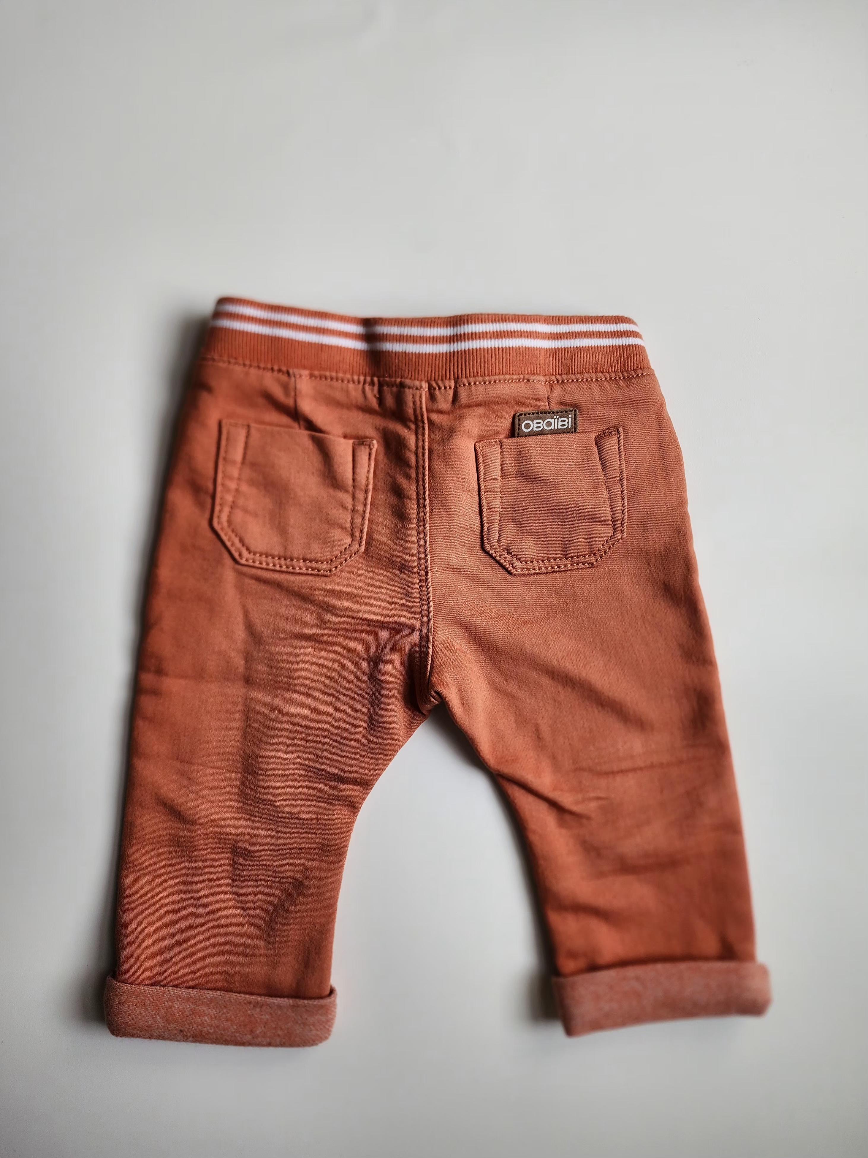 Pantalon intérieur chaud Obaïbi – 6 mois – État neuf