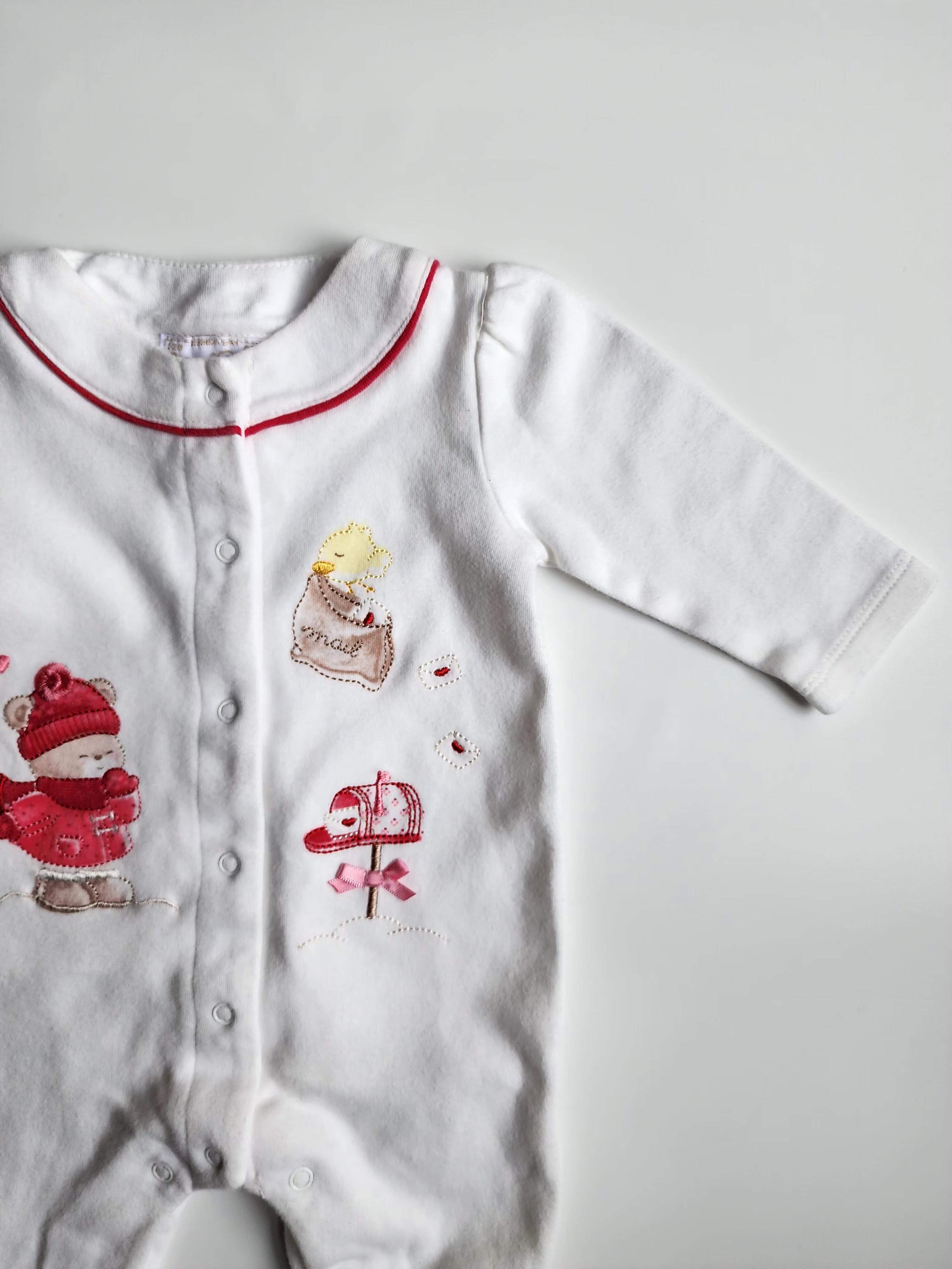 Pyjama 1‑2 mois May Oral – Très bon état