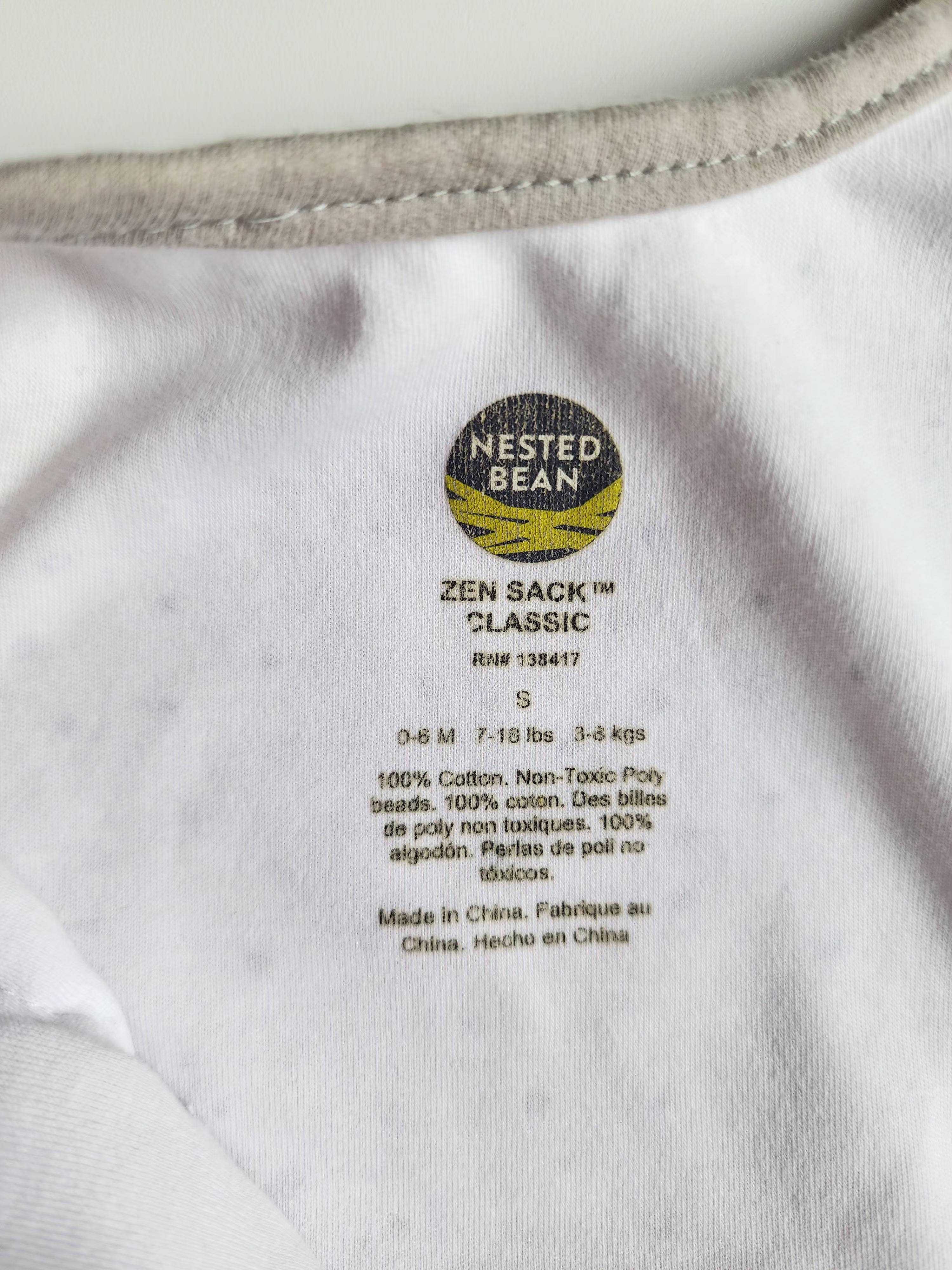 Gigoteuse Nested Bean – 0‑6 mois  – 100 % coton – Très bon état