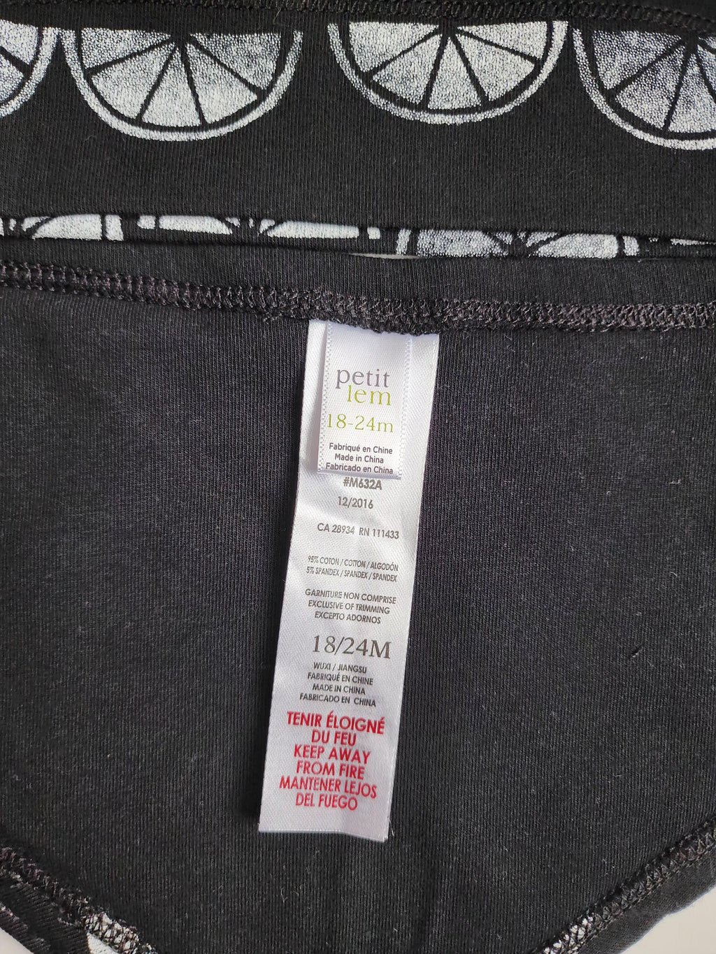 Petit Lem – Lot de 2 pièces bonnet + bavoir – 18-24 mois – État neuf