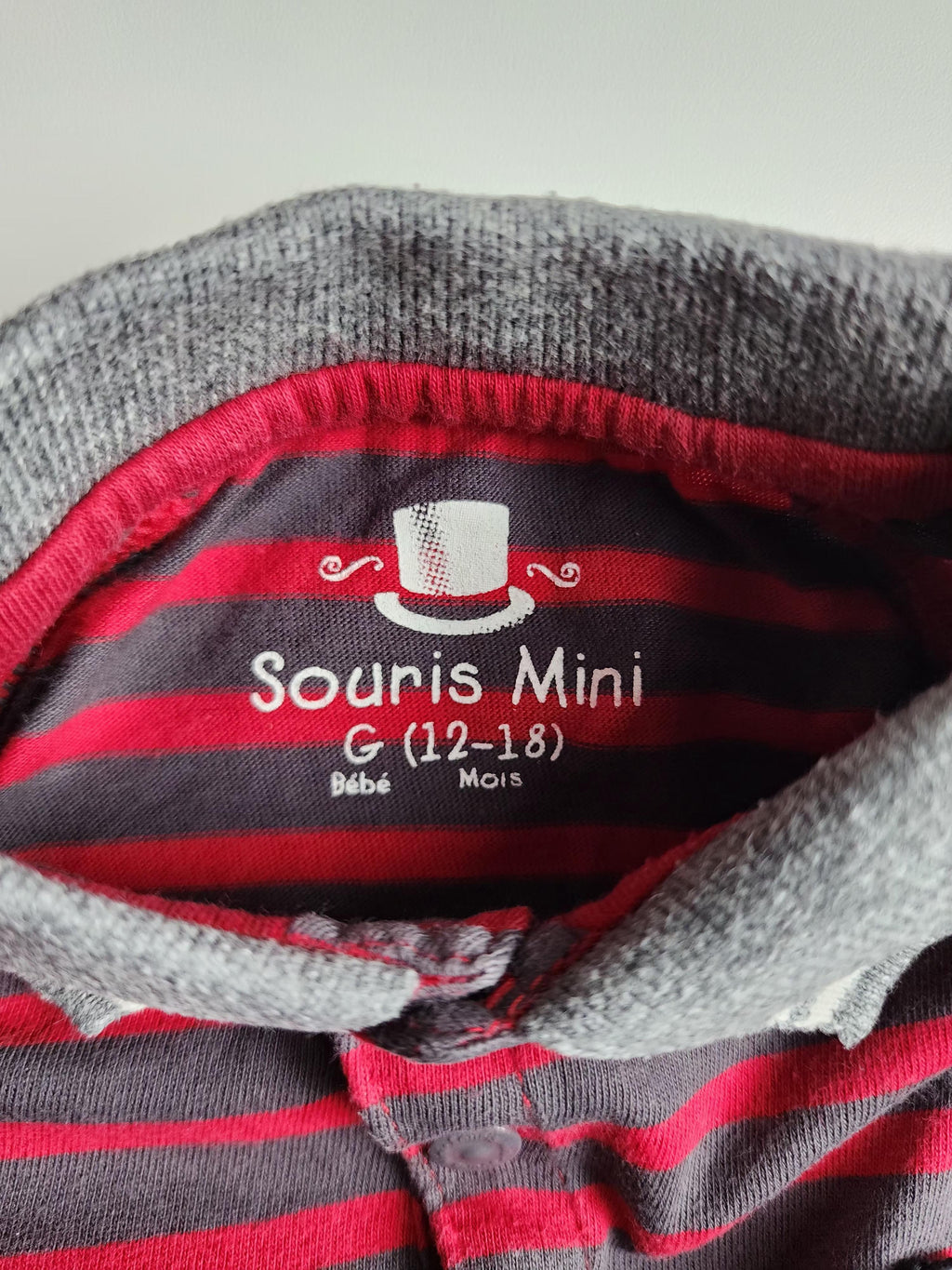 Body SourisMini –12‑18 mois – Très bon état
