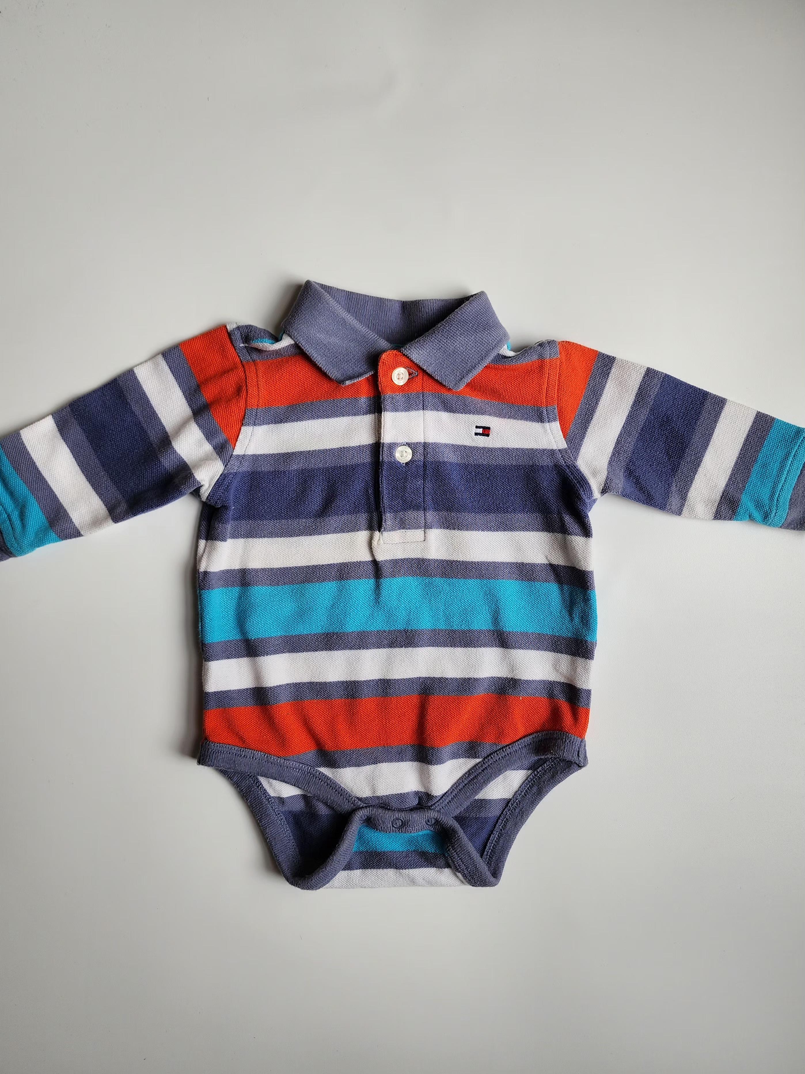 Body manches longues Tommy Hilfiger – 6 à 9 mois – très bon état