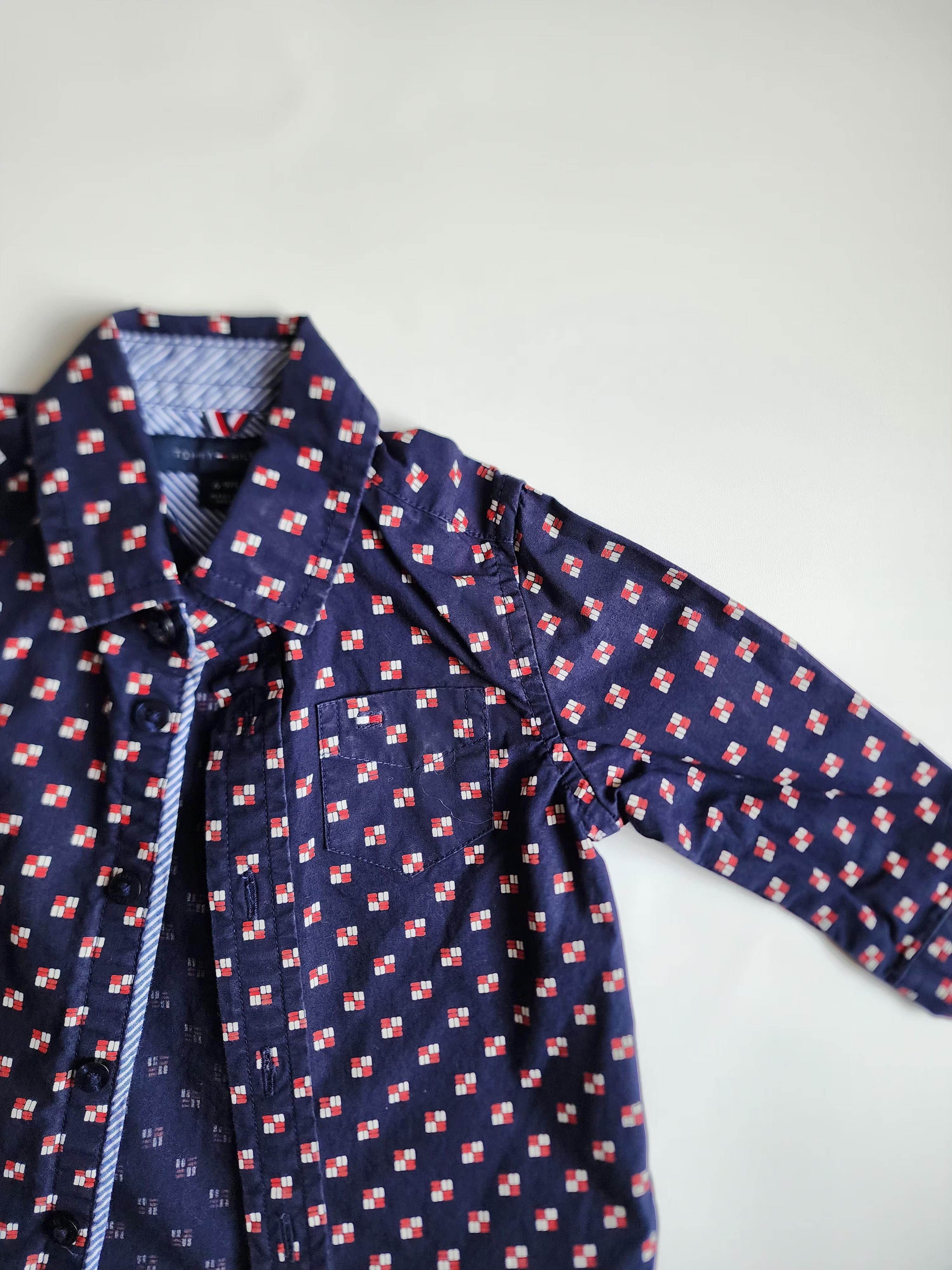 Chemise Tommy Hilfiger – 6-9 mois – Très bon état