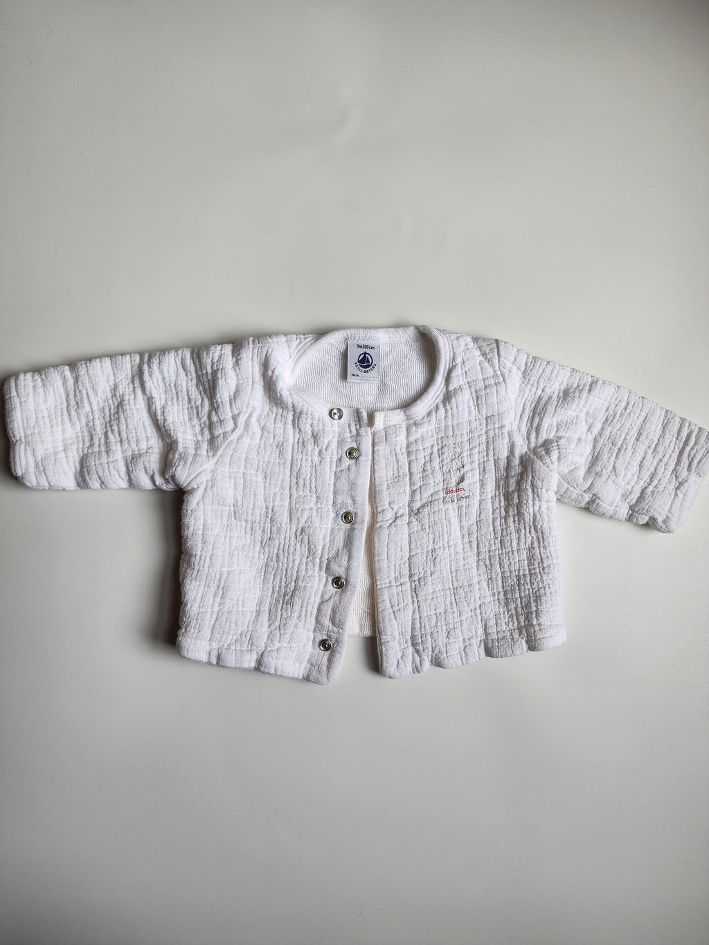 Petit Bateau – Veste – 3 mois *taille petit – Très bon état