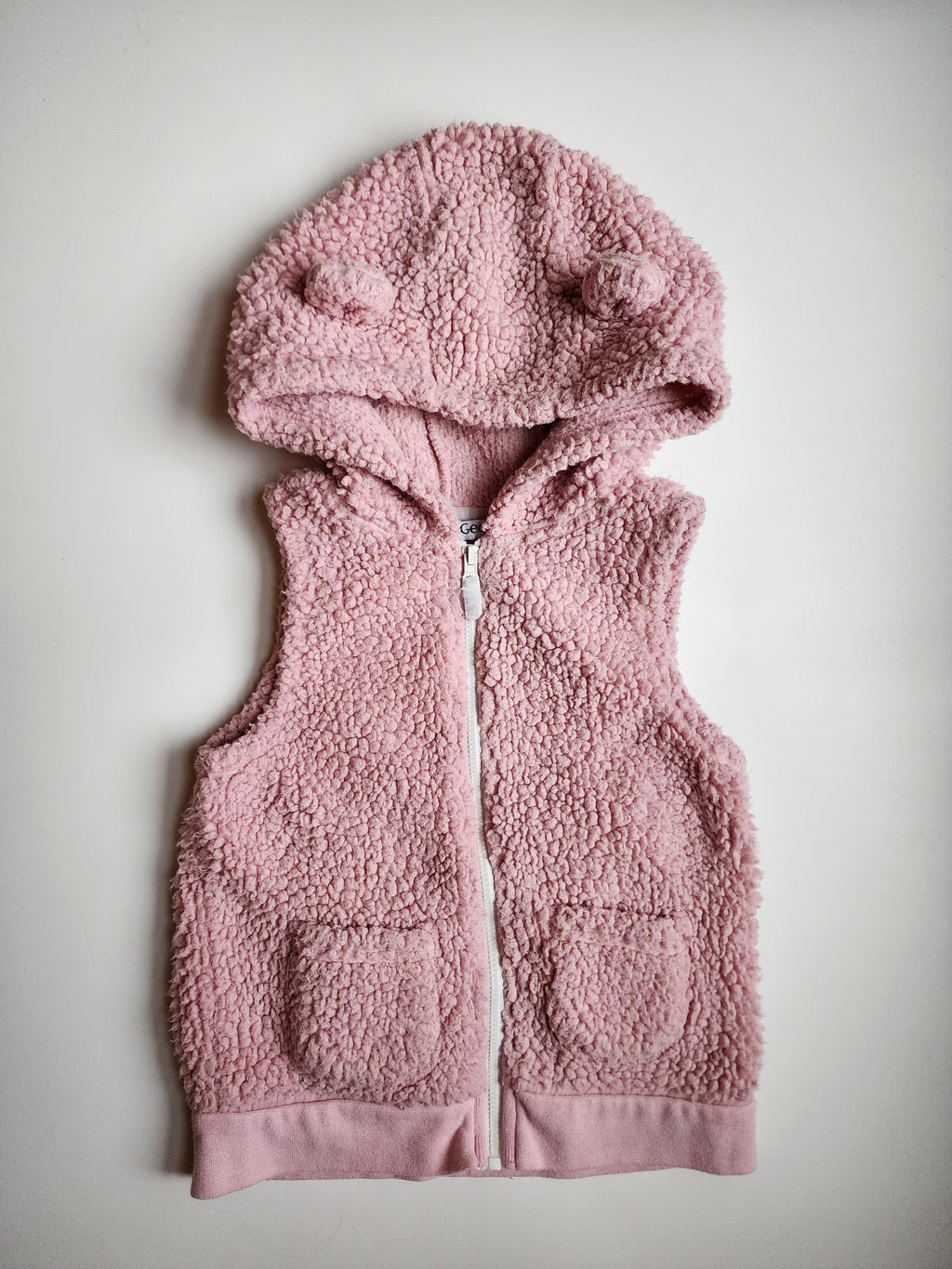 Polaire sans manches George – 5 ans – Bon état