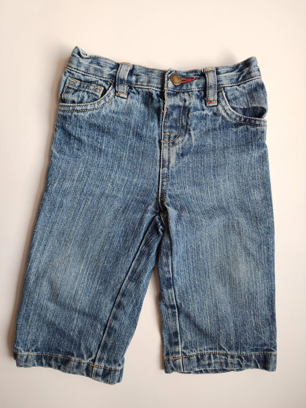Pantalon Georges – 6-12 mois – Très bon état – 100% coton