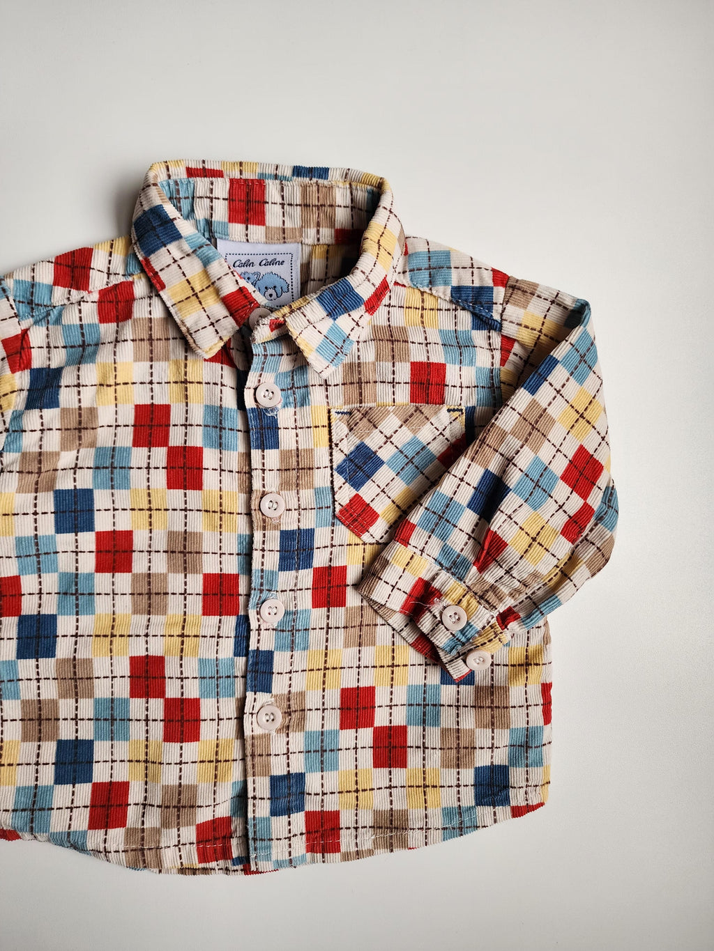 Chemise Calin Caline  – 3-6 mois mois – Très bon état