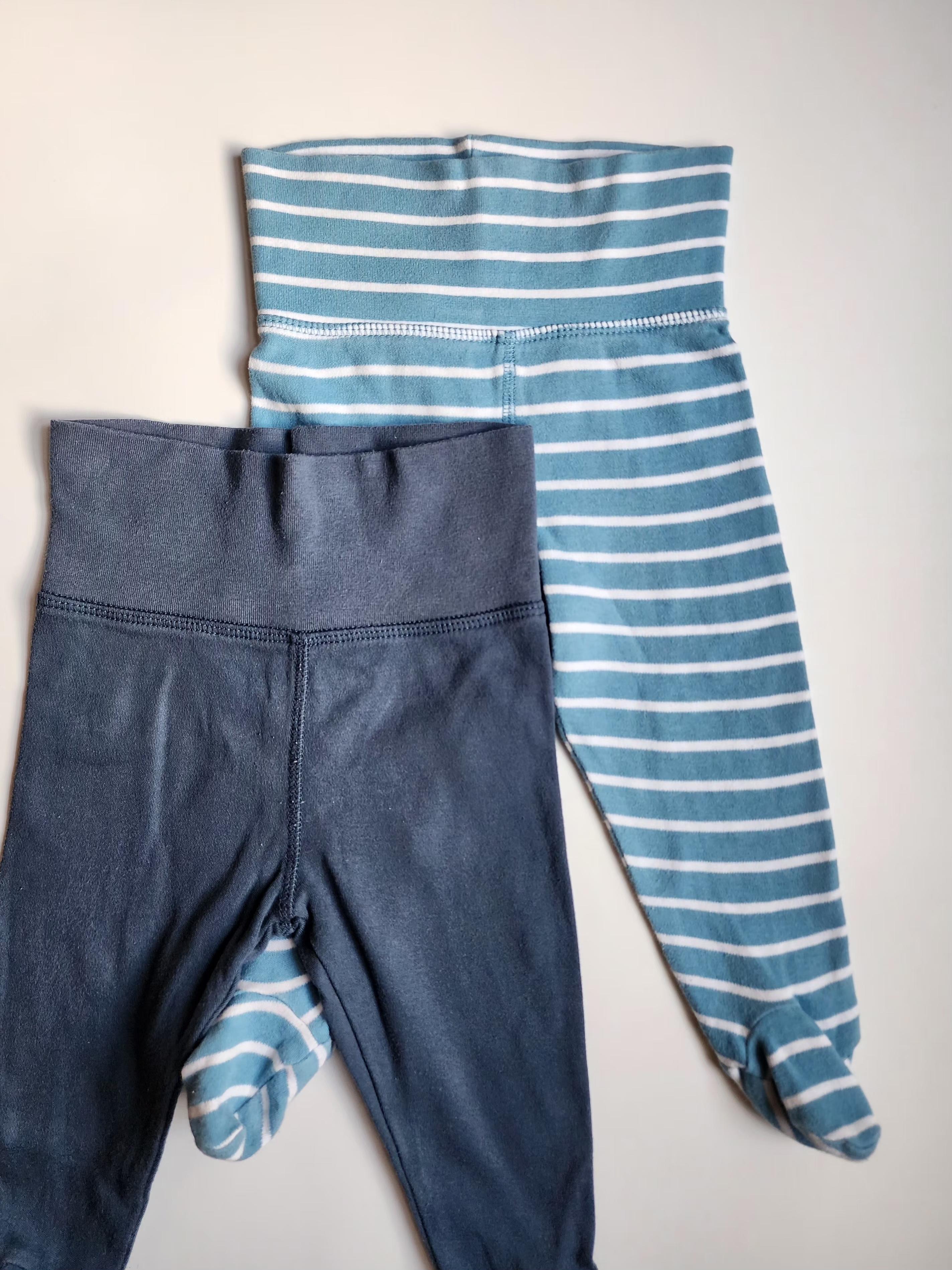 Lot 2 Pantalons Georges – 3-6 mois – Très bon état