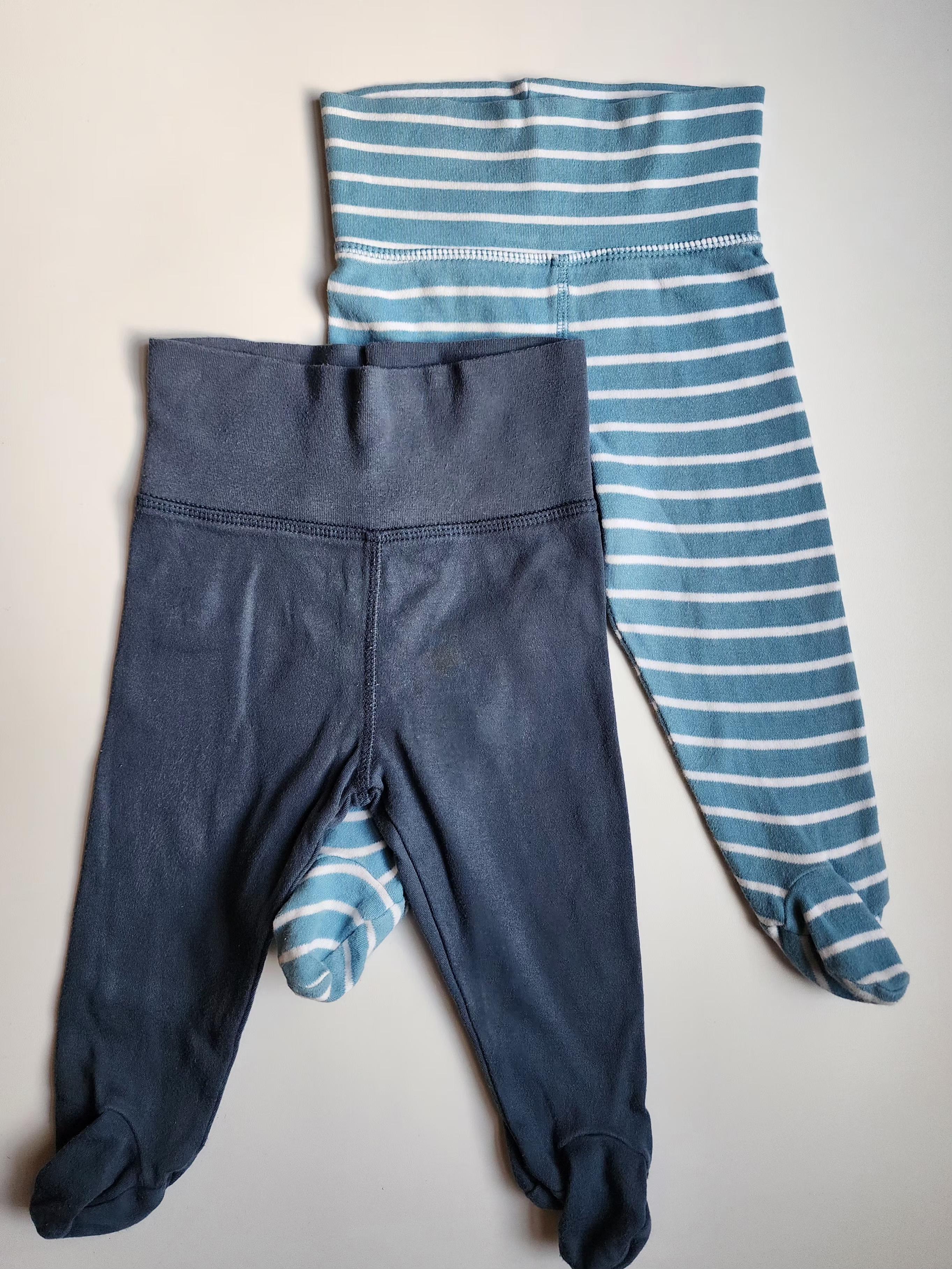 Lot 2 Pantalons Georges – 3-6 mois – Très bon état