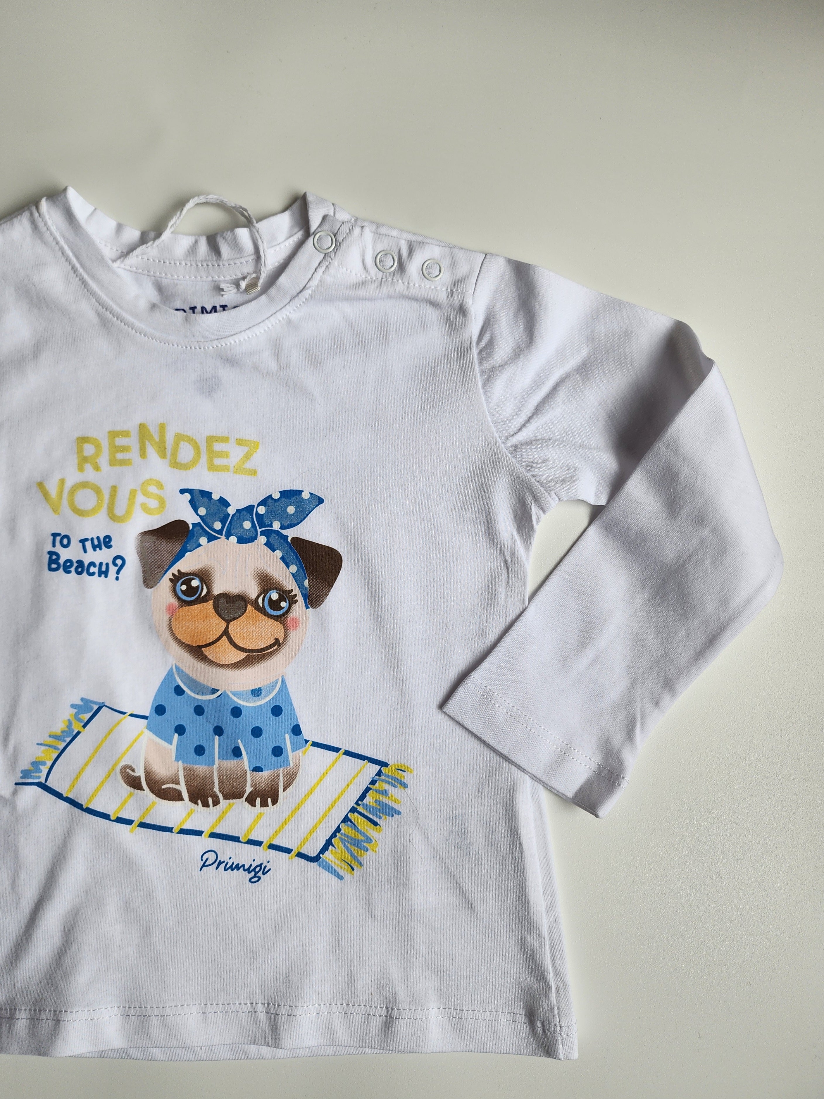 Top manches longues Primigi – 18 mois – Neuf