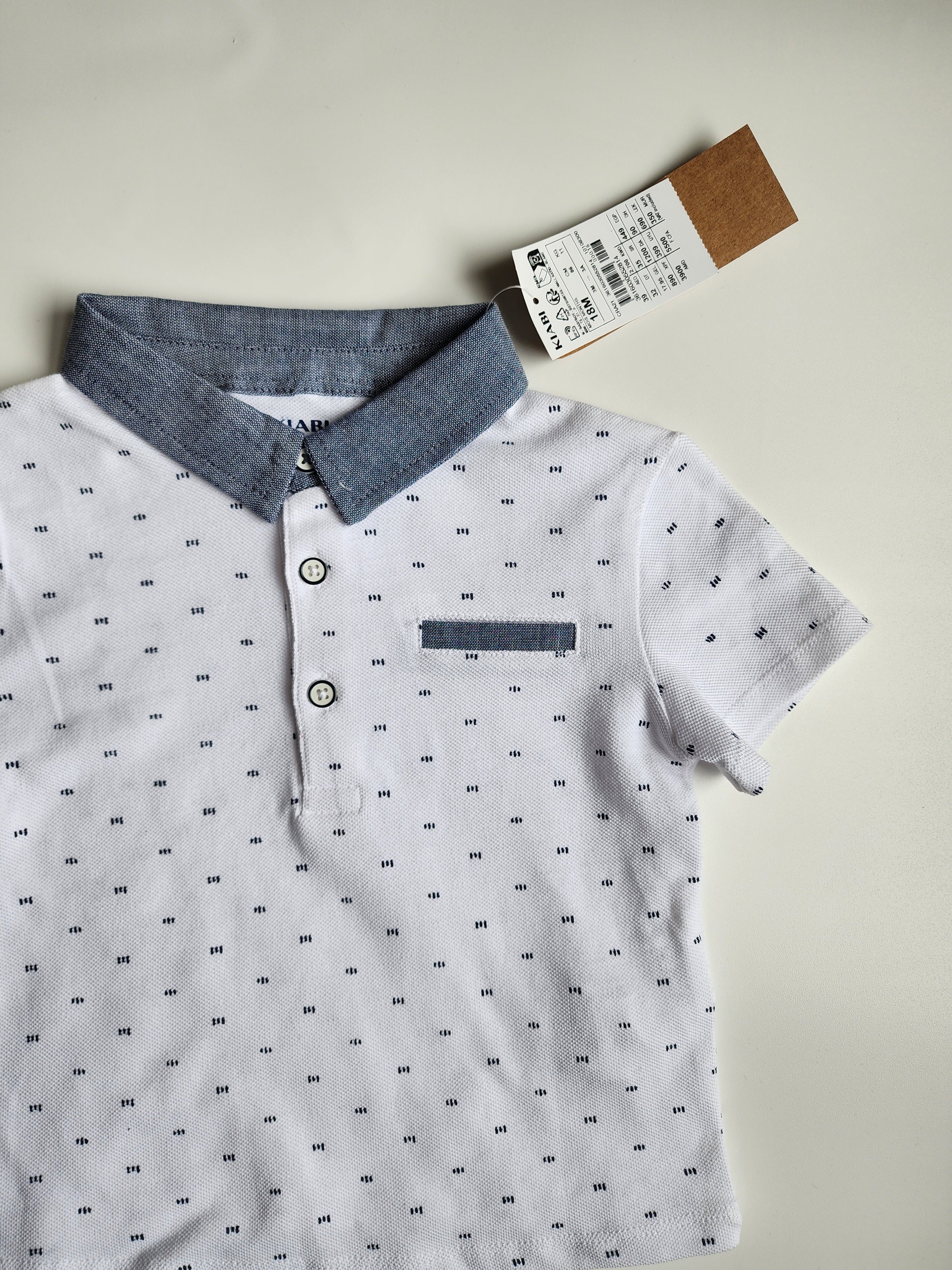 Polo Kiabi – 18 mois – Neuf avec étiquette