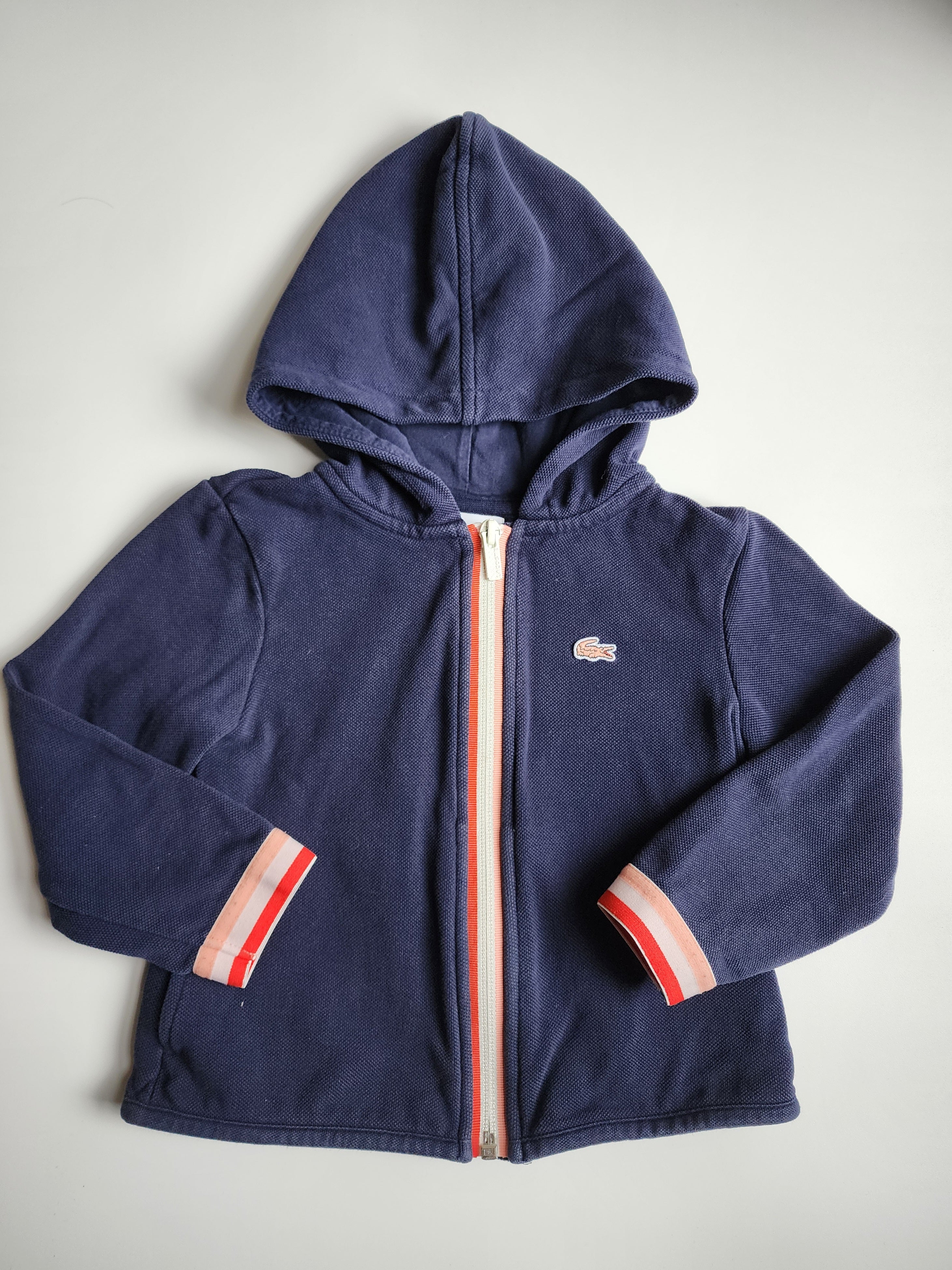 Veste à capuche Lacoste – 4 ans – Très bon état