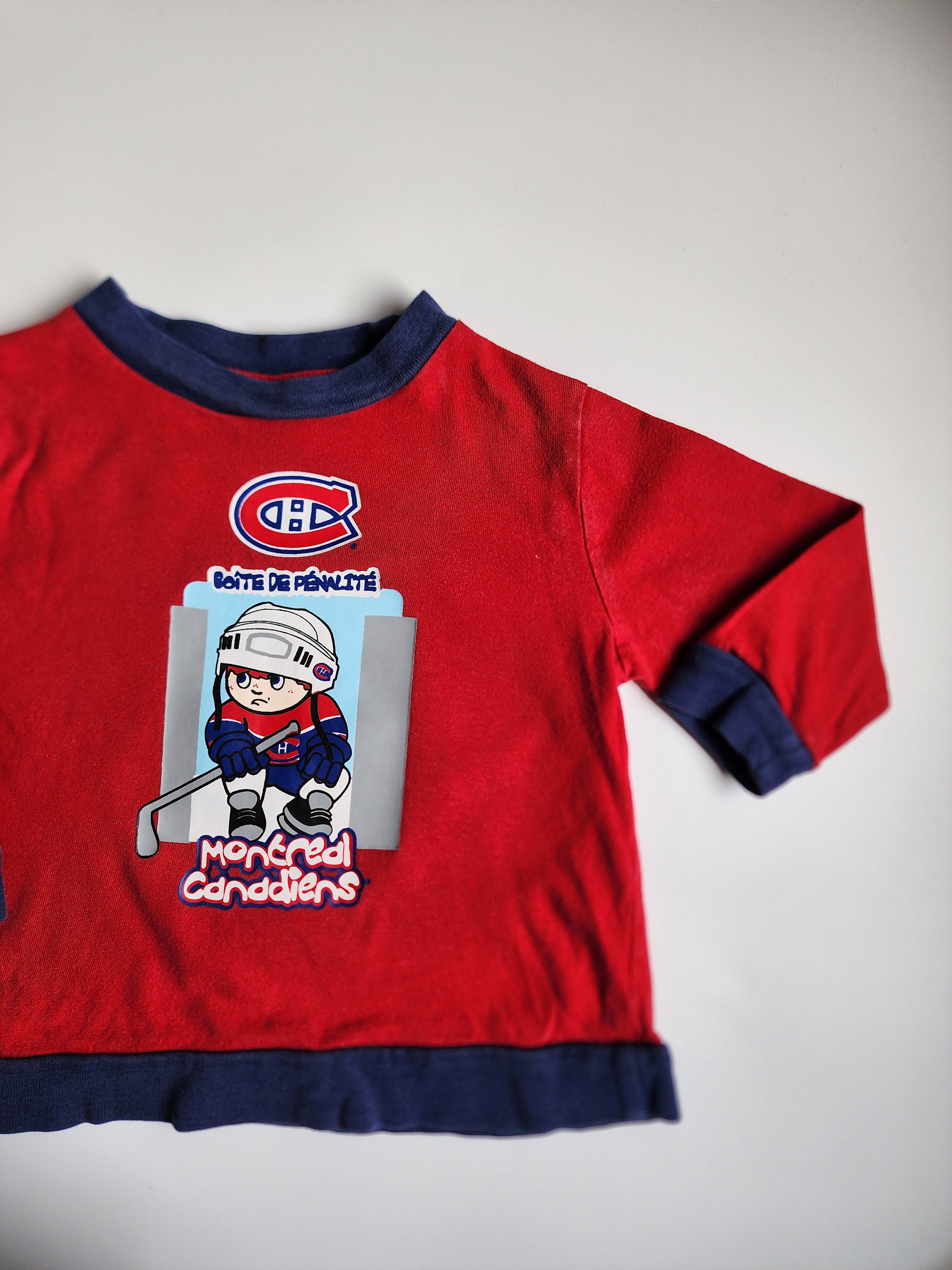 Haut manches longues NHL – 12 mois – Très bon état