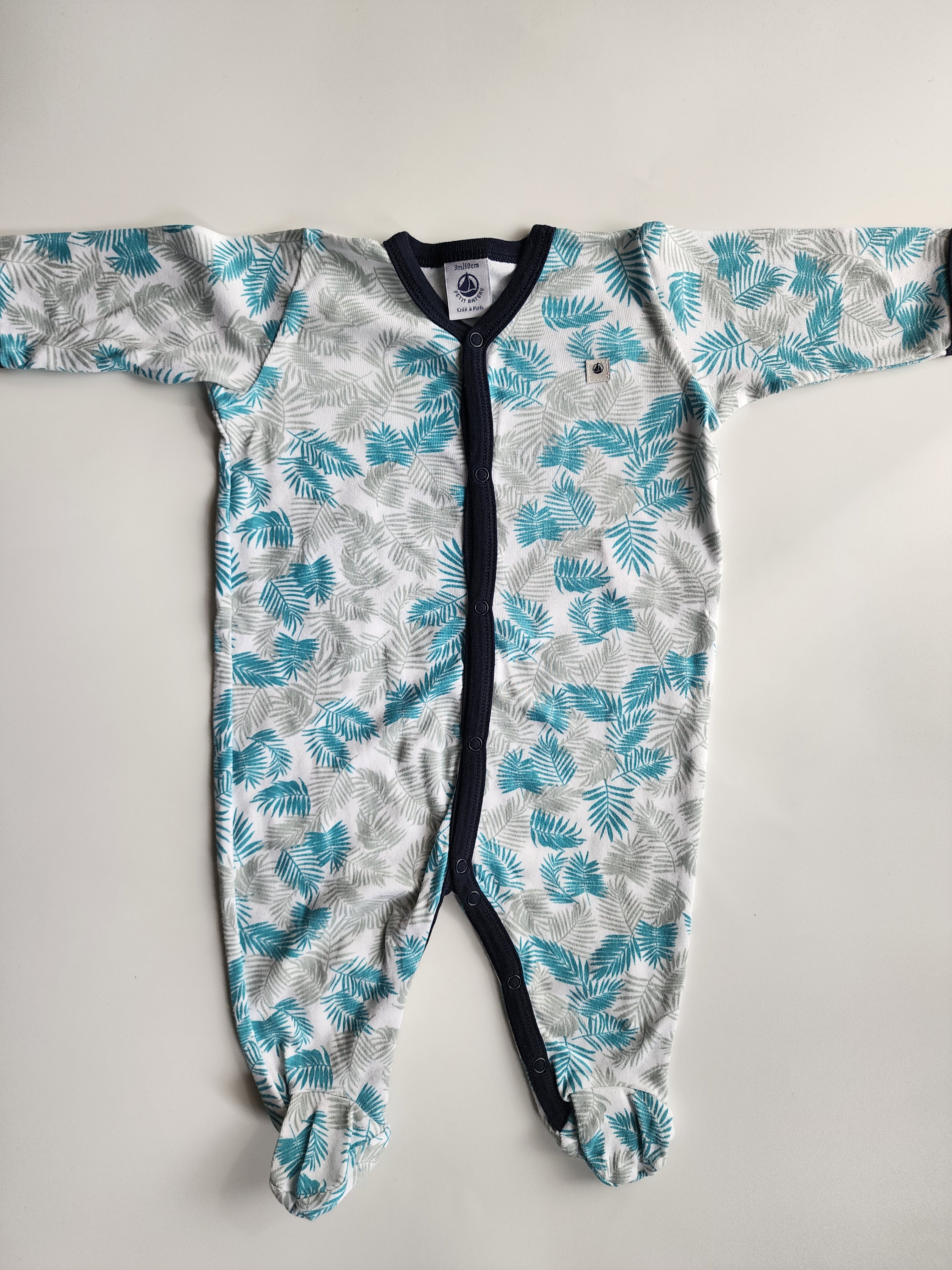 Pyjama + body Petit Bateau – 3 mois – Très bon état