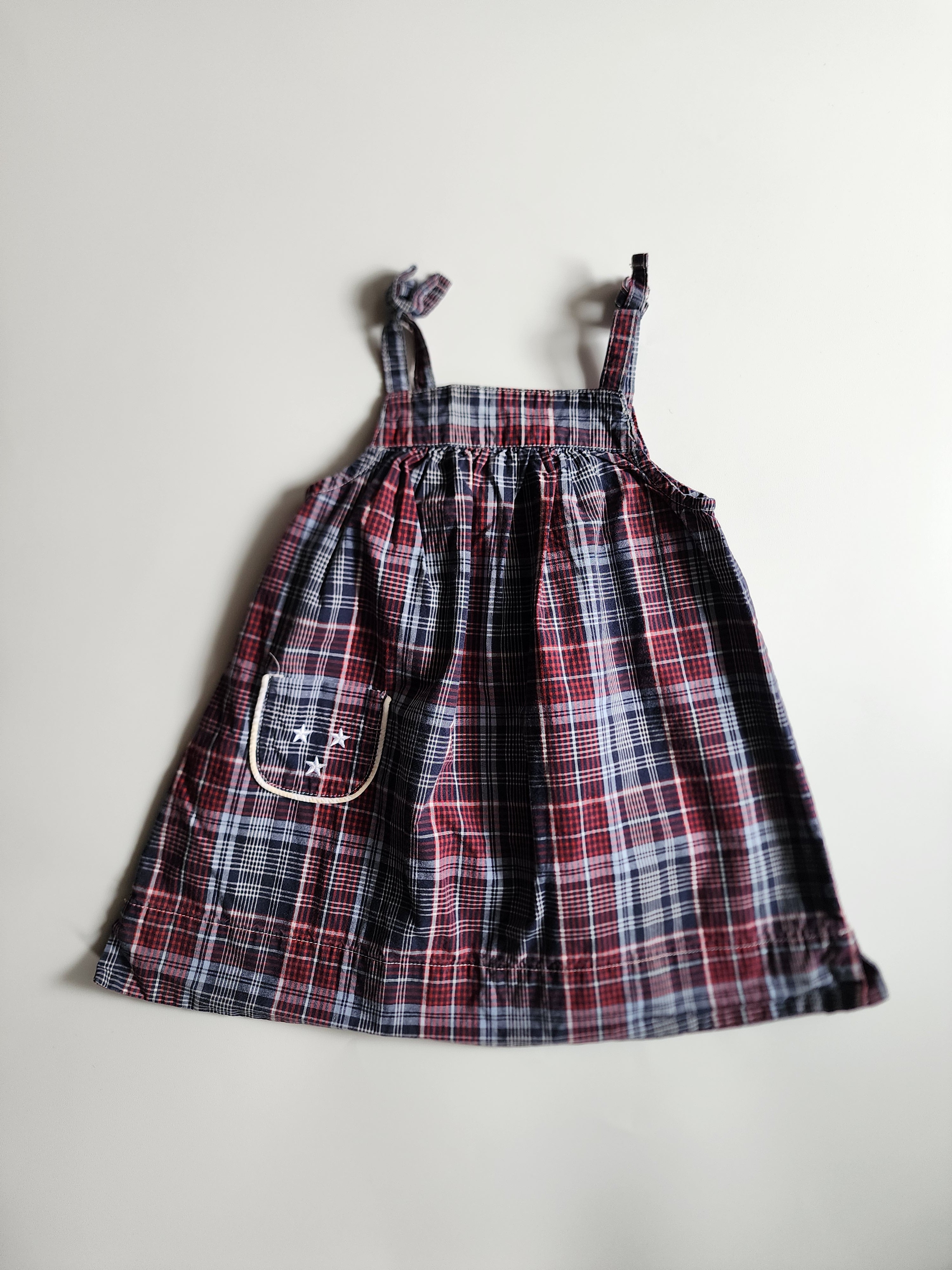 Robe BabyGap carreaux – 6-12 mois – Très bon état