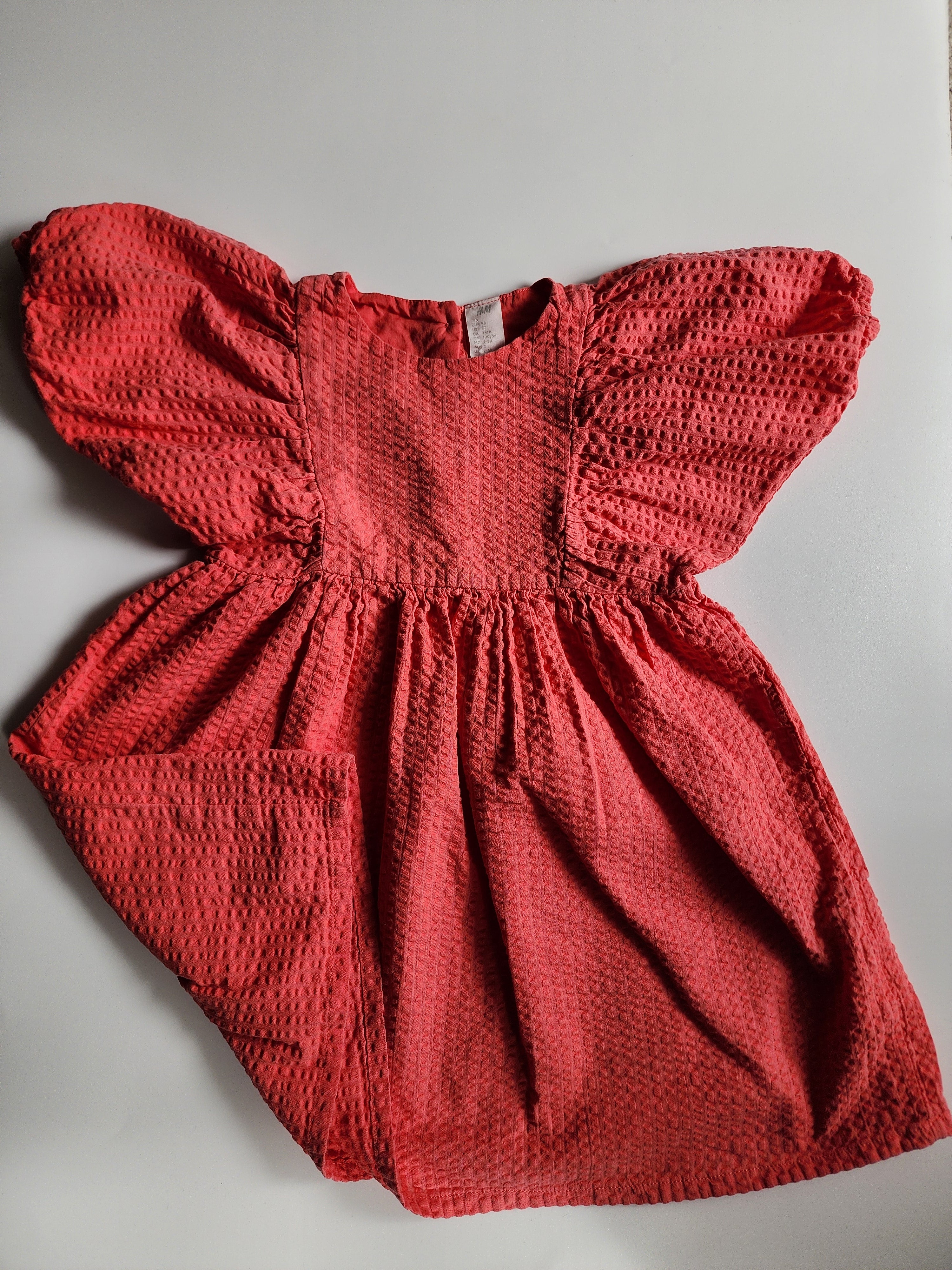 Robe H&M rose – 2-3 ans – Très bon état