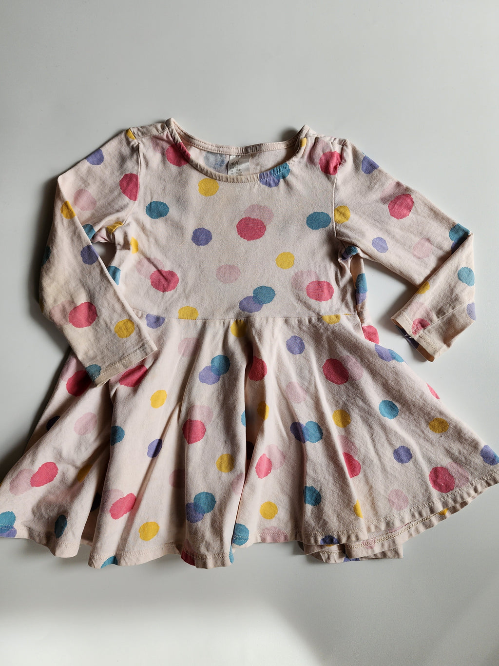 Robe H&M pois couleur – 1 et demi - 2 ans – Très bon état