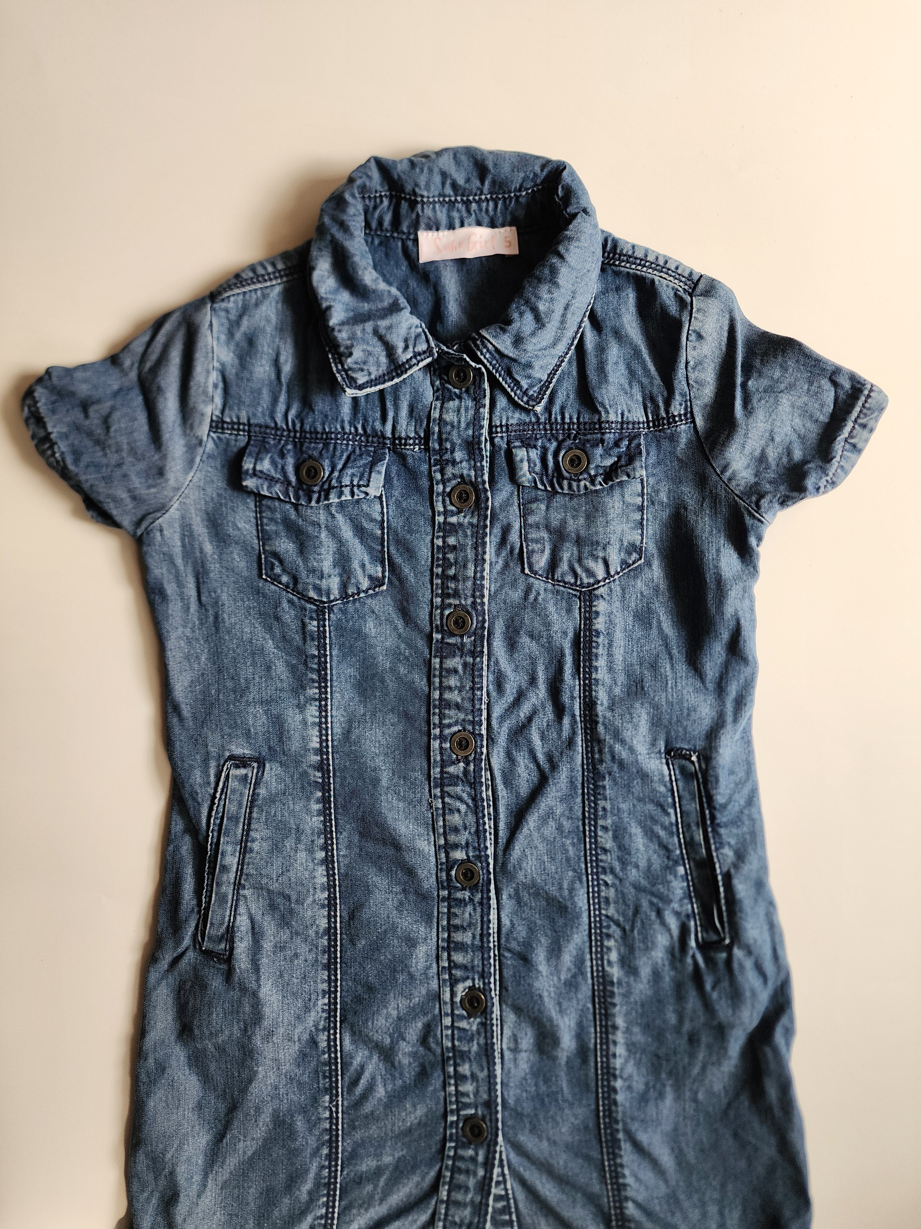 Robe effet jean Suko girl – 5 ans – Très bon état