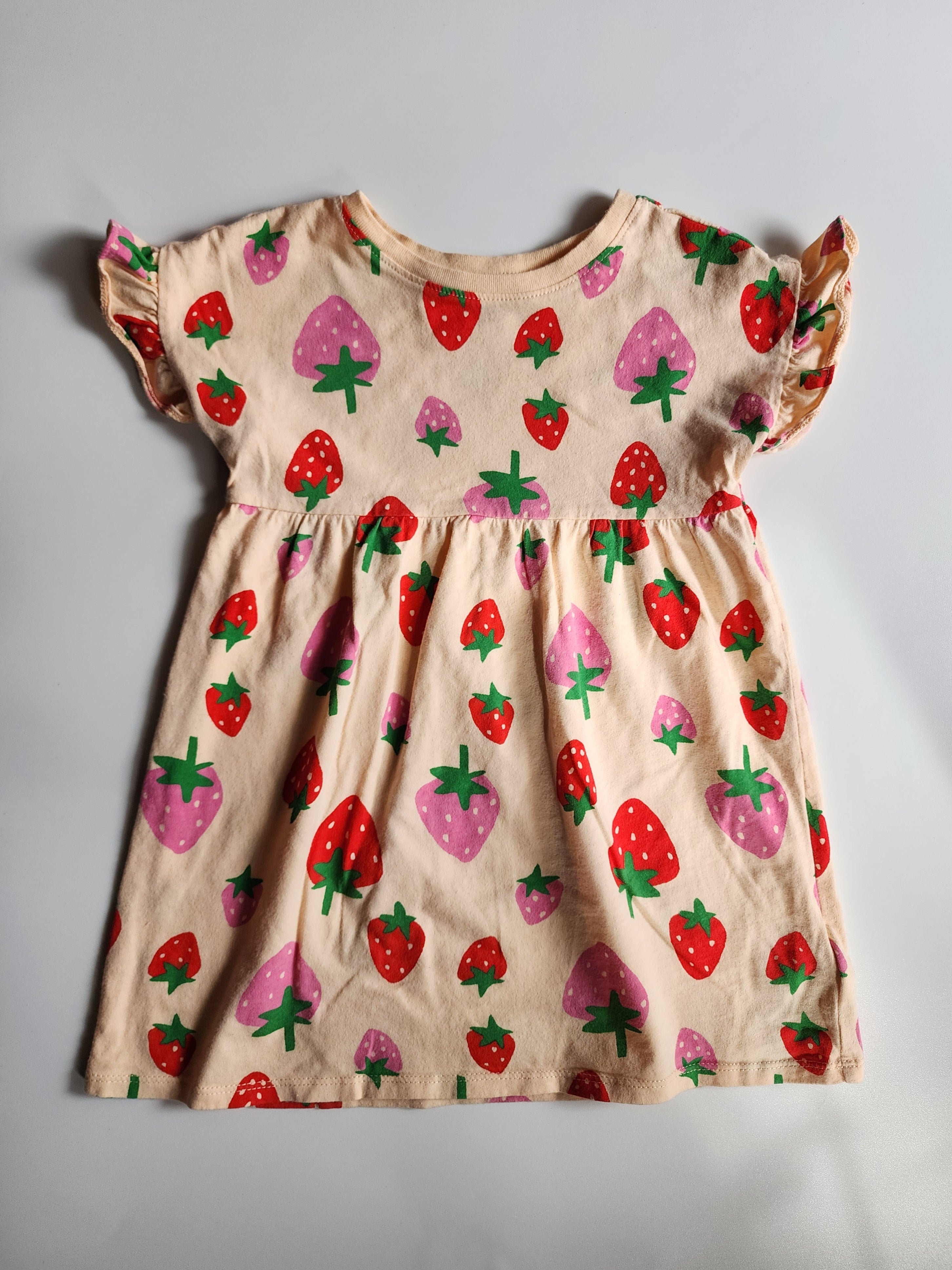 Robe Old Navy fraise – 3 ans – Très bon état