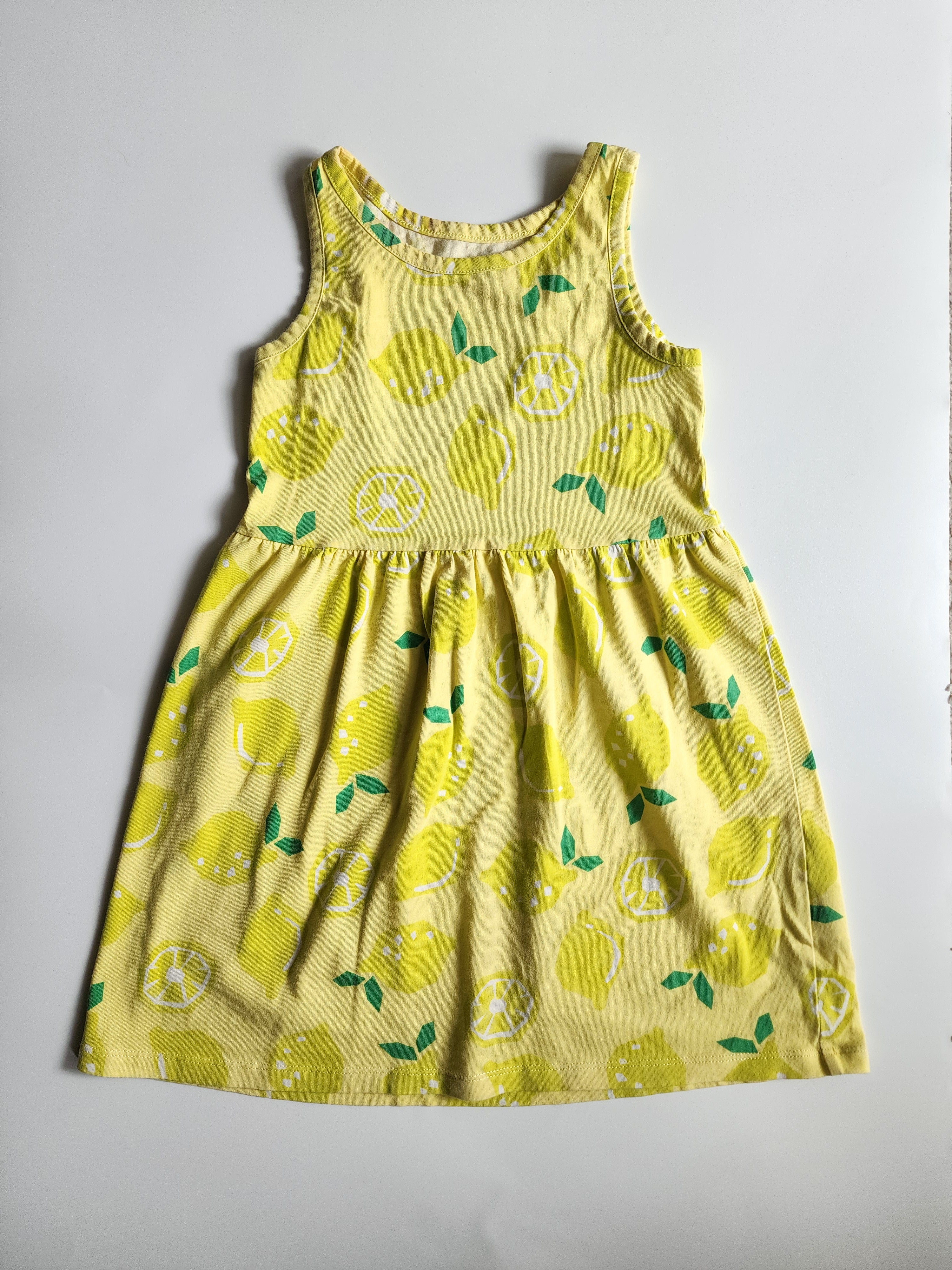 Robe H&M citron vert – 4-6 ans – Très bon état