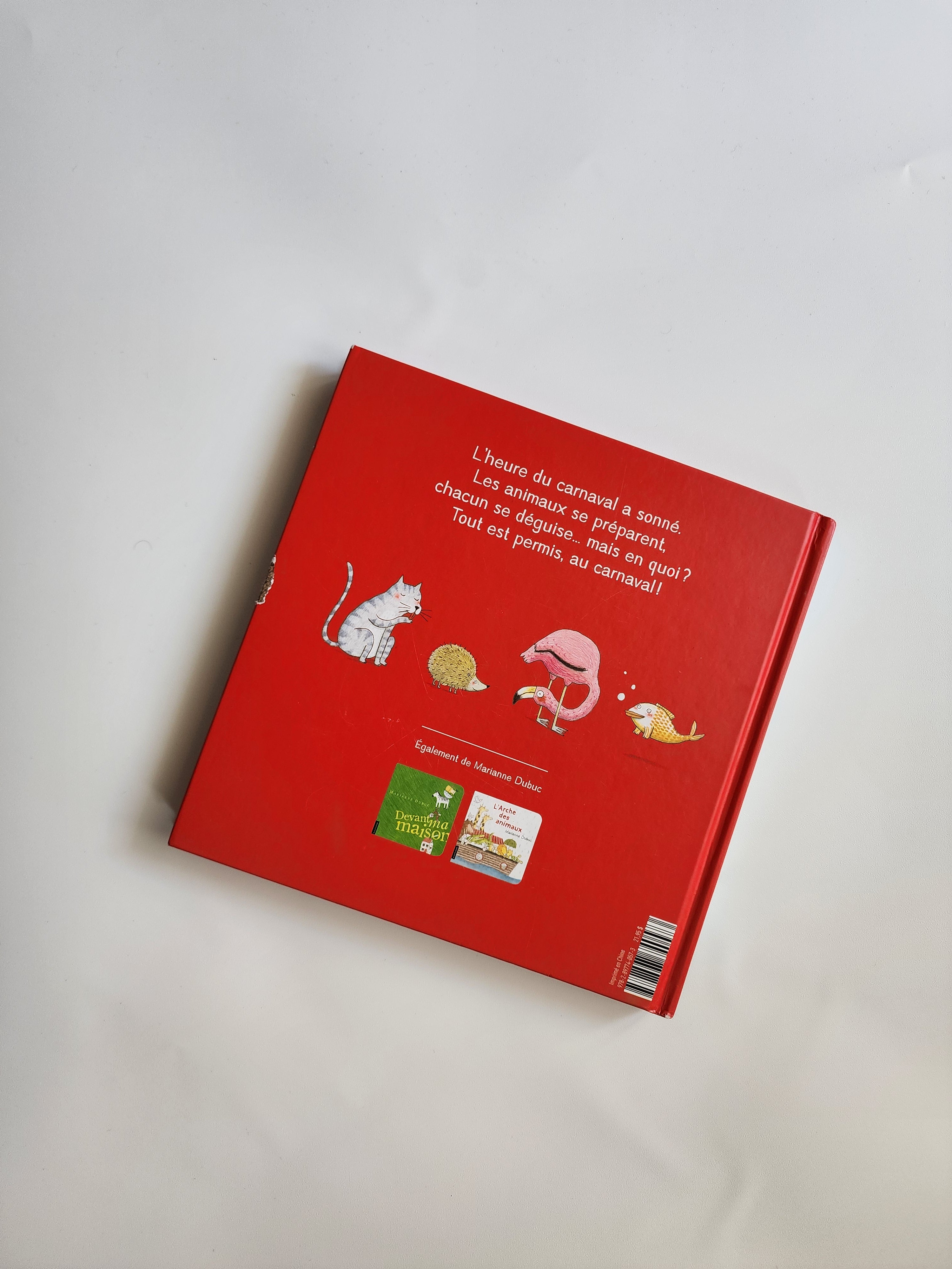 Livre Au Carnaval des animaux FR – Neuf