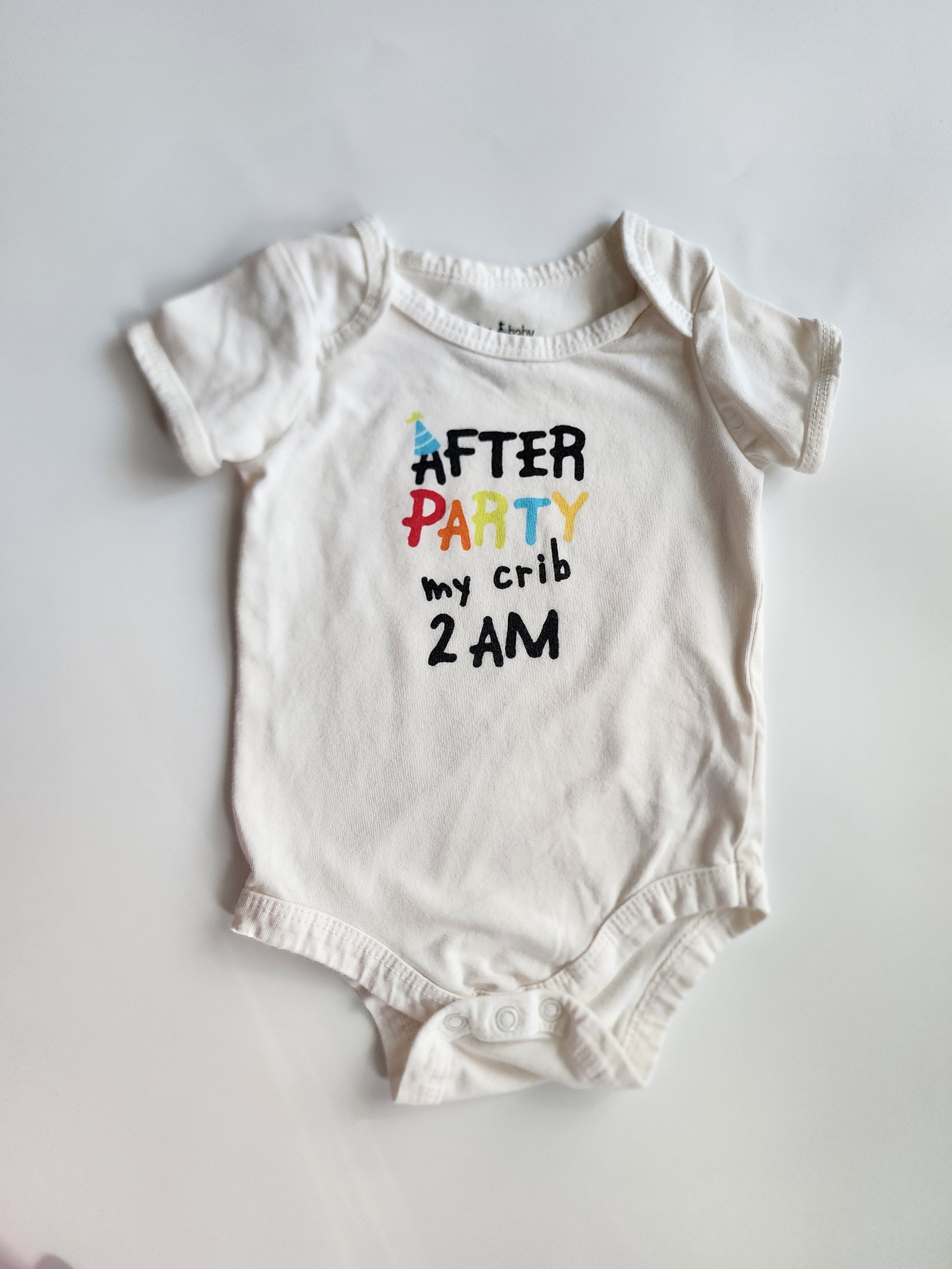 Body tee shirt Indigo baby – 3-6 mois – Très bon état