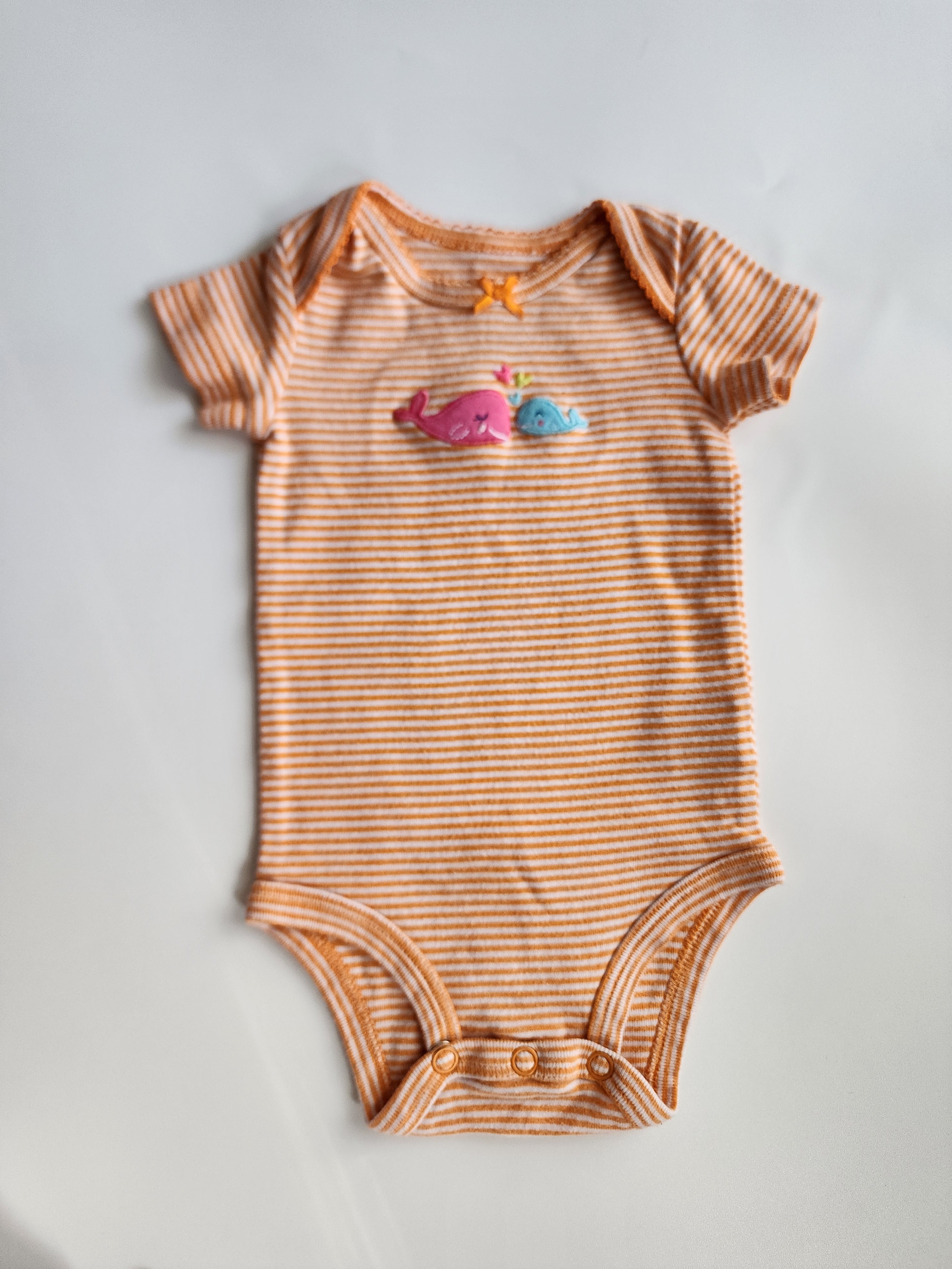 Body tee shirt Carter's baleine – 3 mois – Très bon état