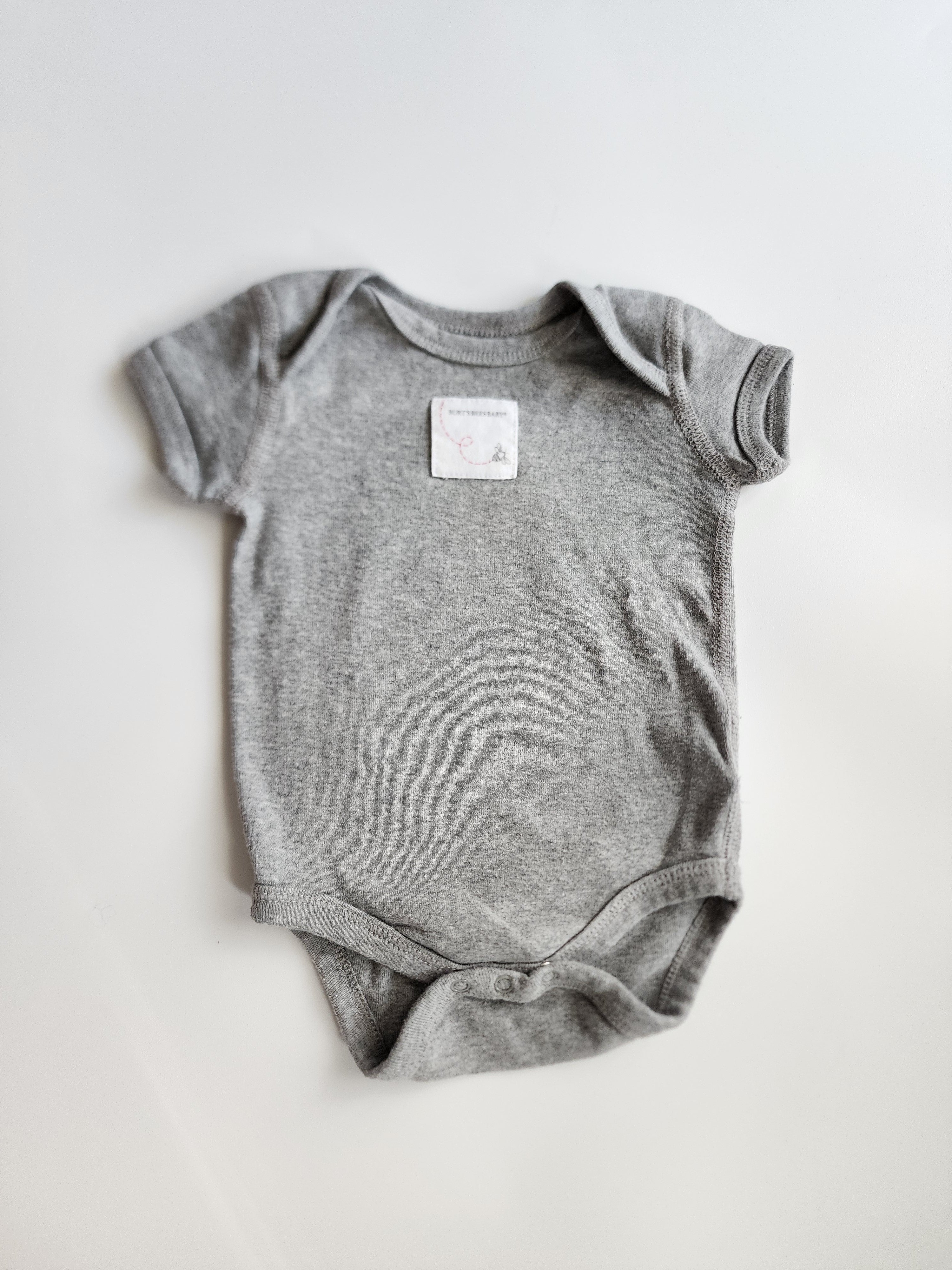 Body tee-shirt Burt's Bees Baby – 0-3 mois – Très bon état