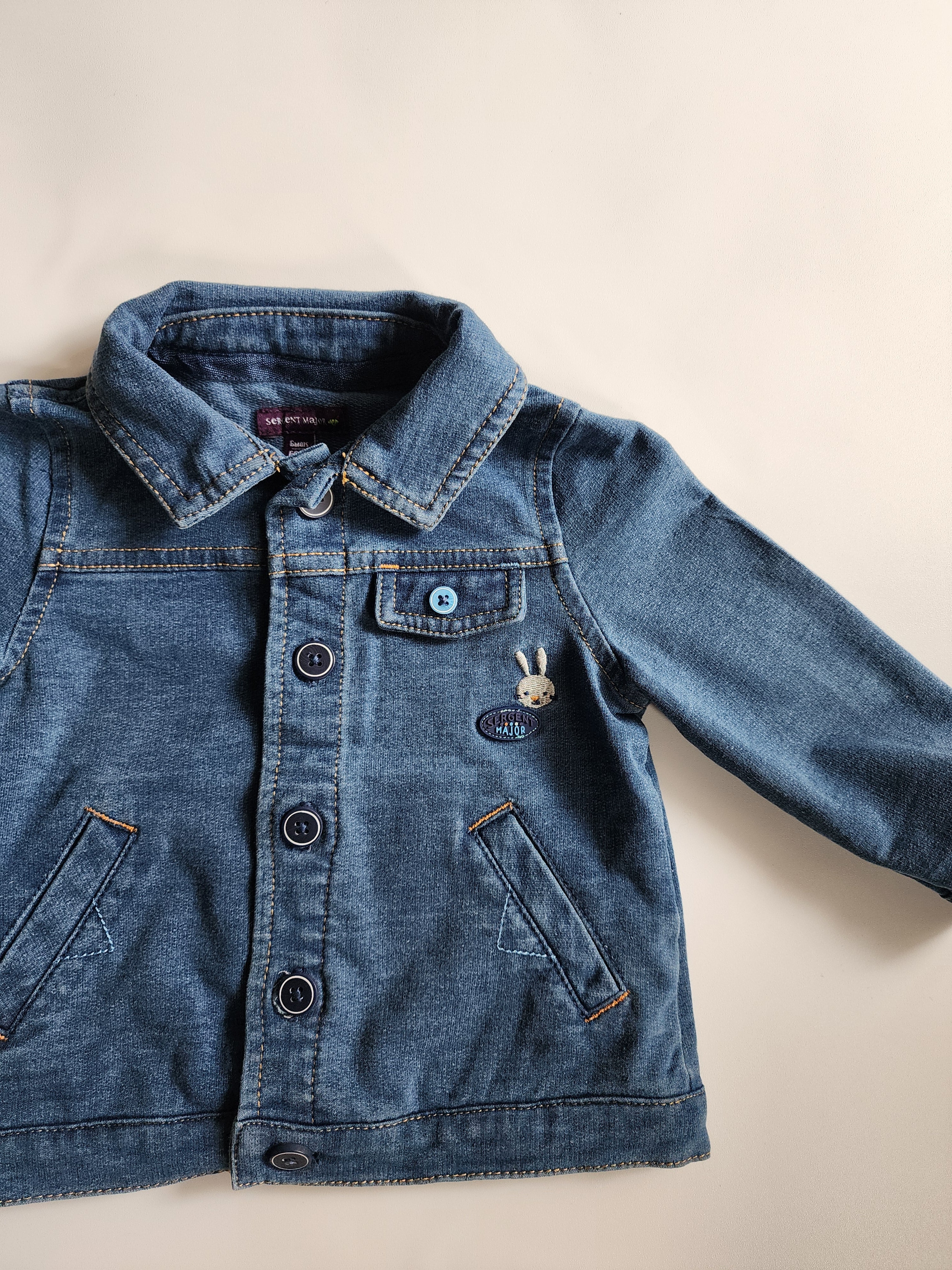 Veste en jean Sergent Major – 6 mois – Très bon état
